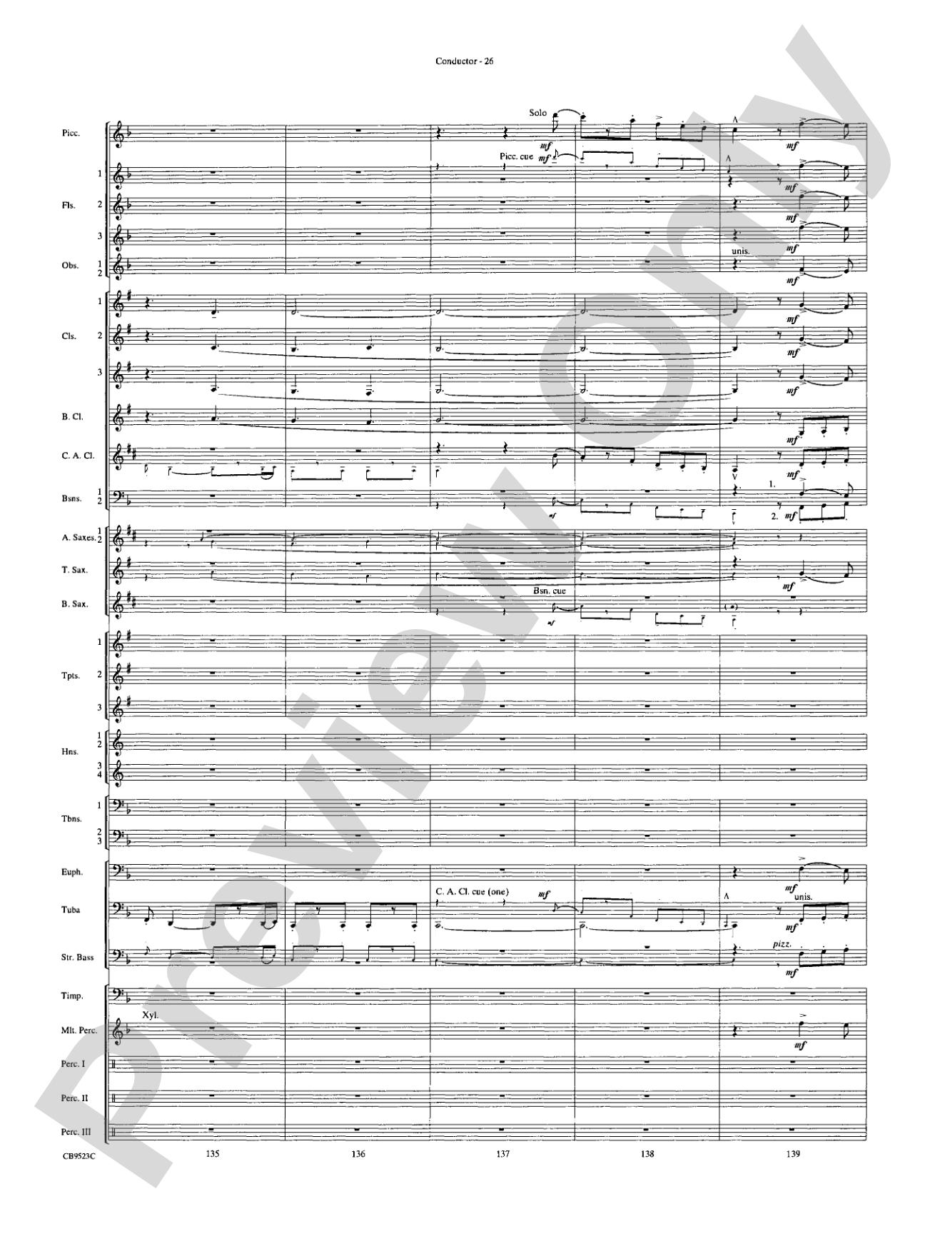 The Wizard of Oz (Medley): Concert Band Conductor Score & Parts
