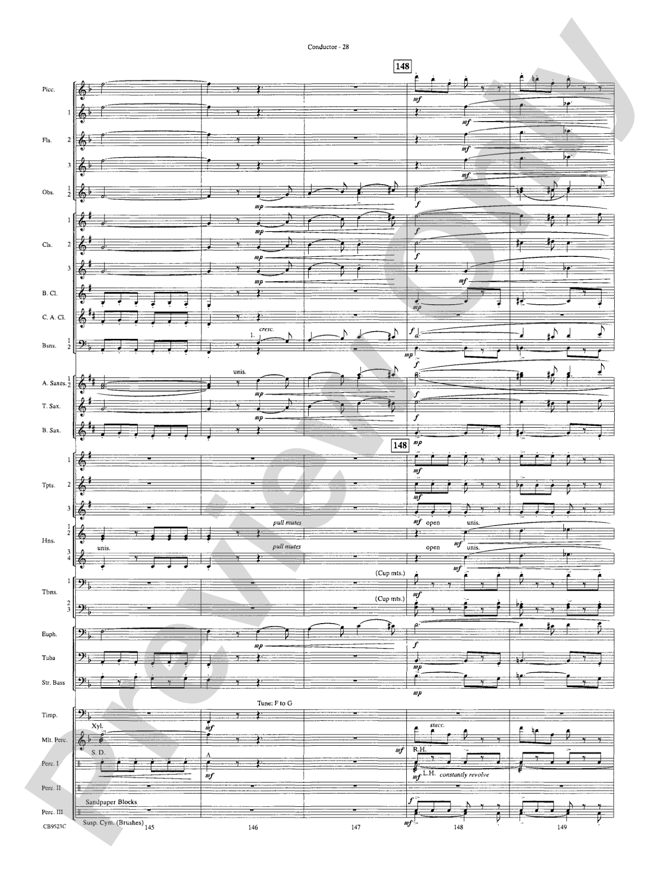 The Wizard of Oz (Medley): Concert Band Conductor Score & Parts