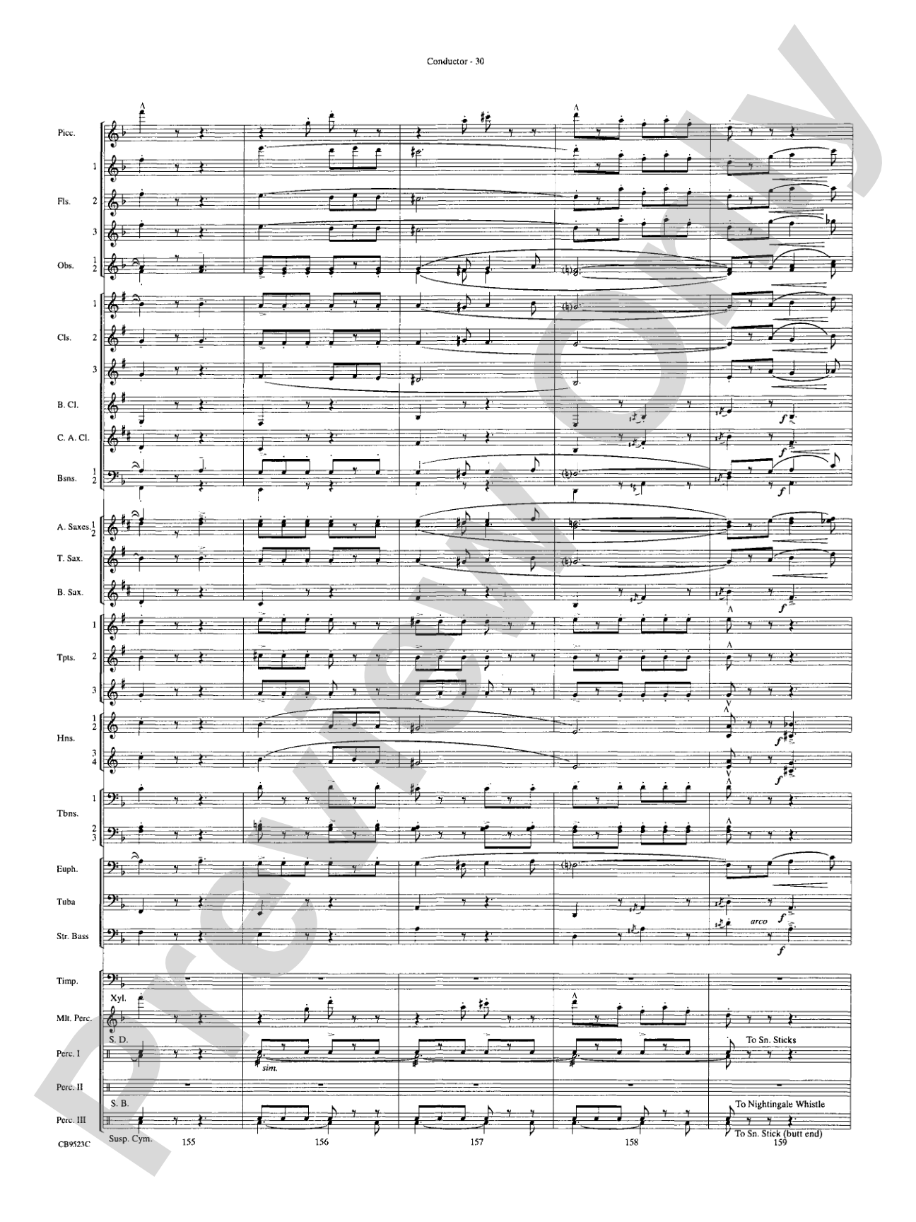 The Wizard of Oz (Medley): Concert Band Conductor Score & Parts