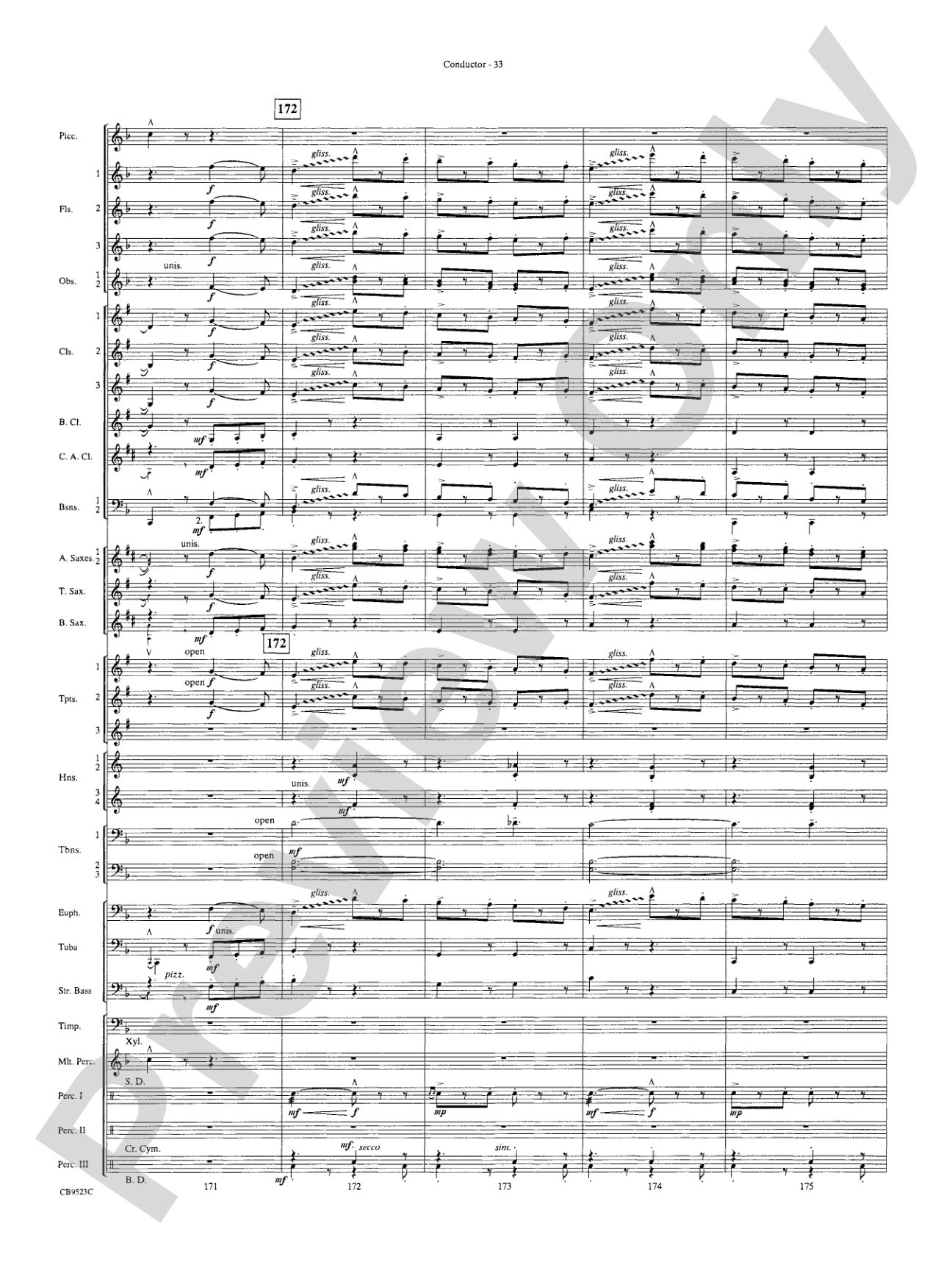 The Wizard of Oz (Medley): Concert Band Conductor Score & Parts