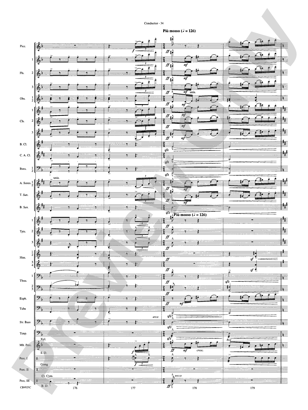 The Wizard of Oz (Medley): Concert Band Conductor Score & Parts
