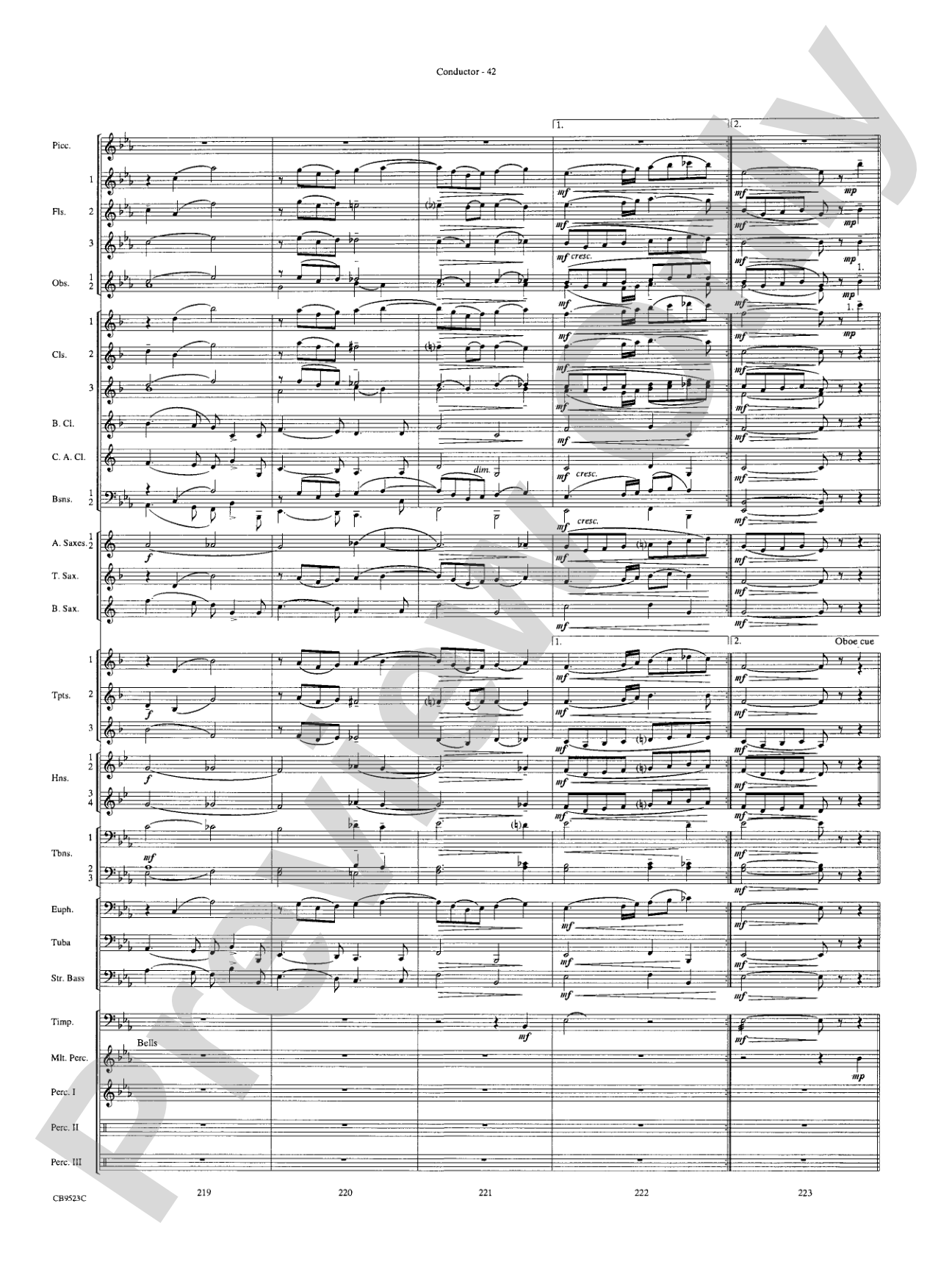 The Wizard of Oz (Medley): Concert Band Conductor Score & Parts