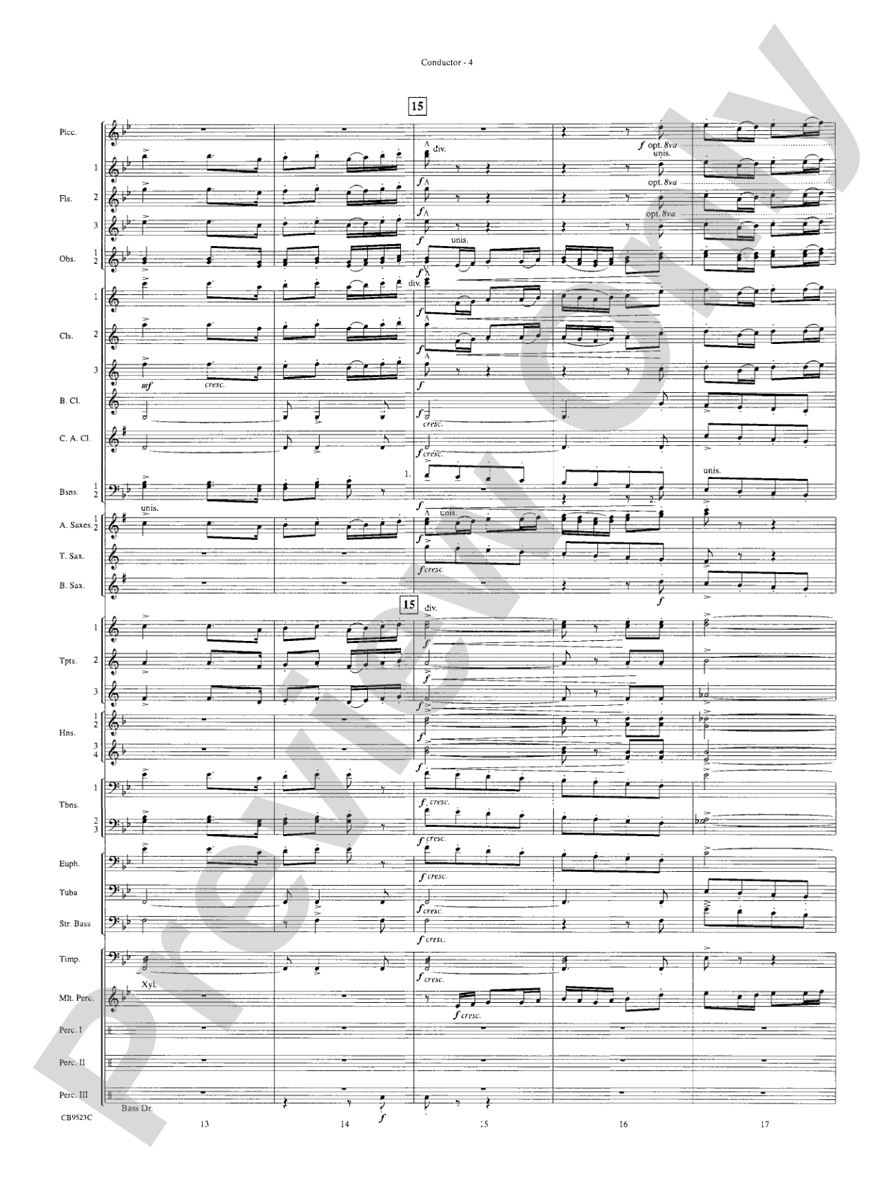 The Wizard of Oz (Medley): Concert Band Conductor Score & Parts