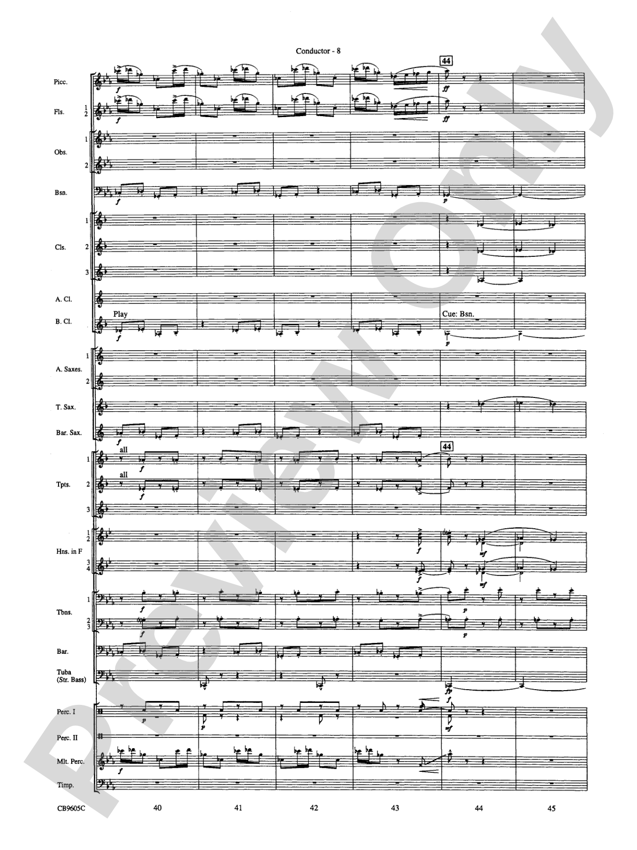 The Symphonic Gershwin: Concert Band Conductor Score & Parts