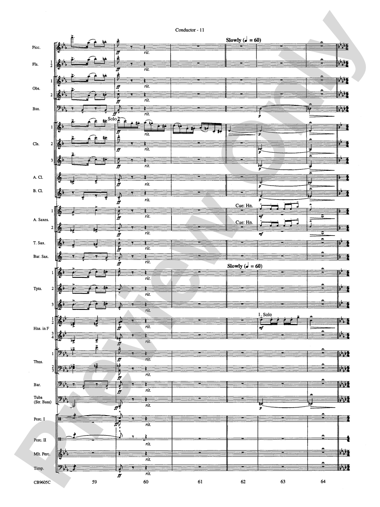 The Symphonic Gershwin: Concert Band Conductor Score & Parts