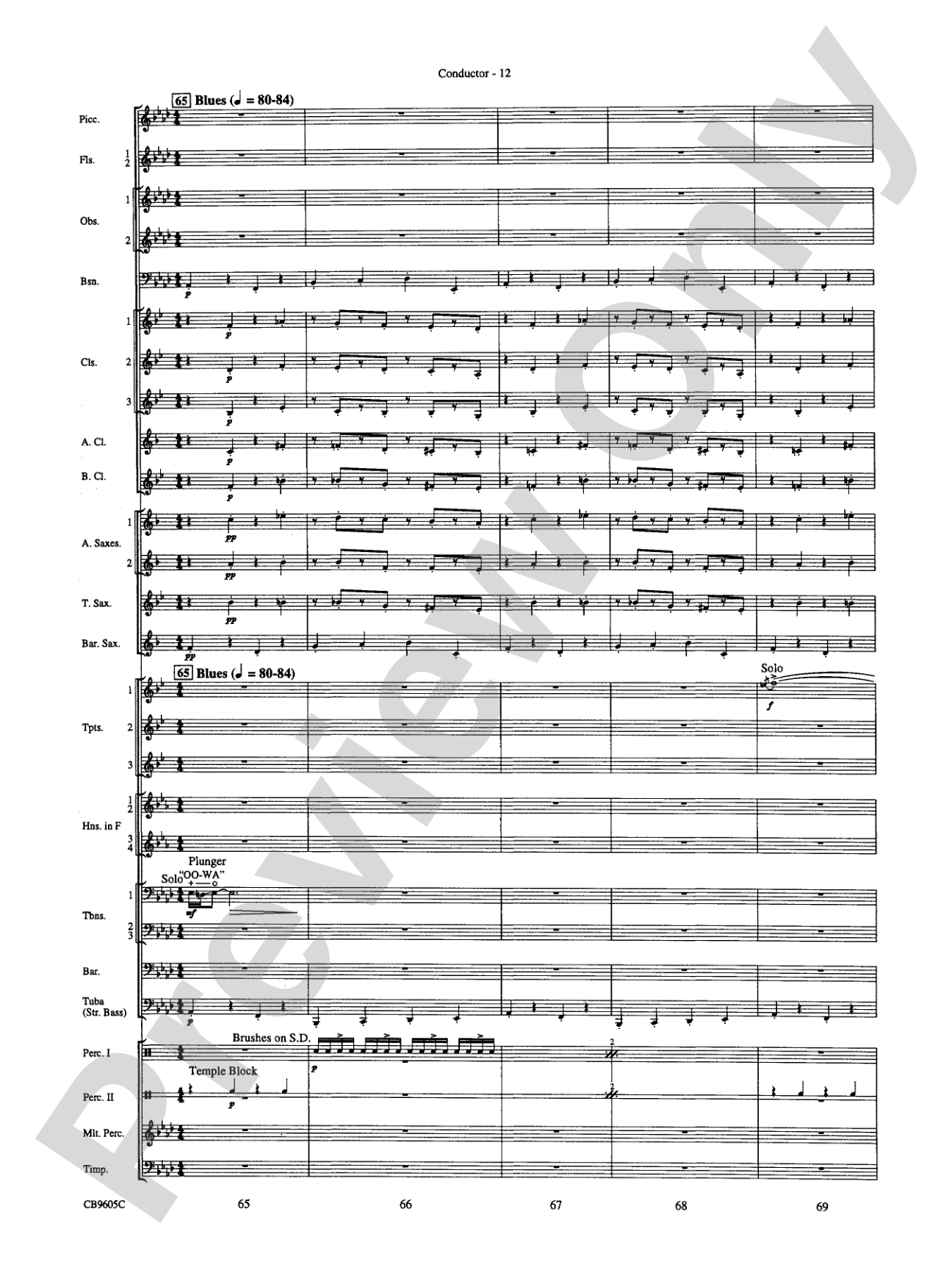 The Symphonic Gershwin: Concert Band Conductor Score & Parts