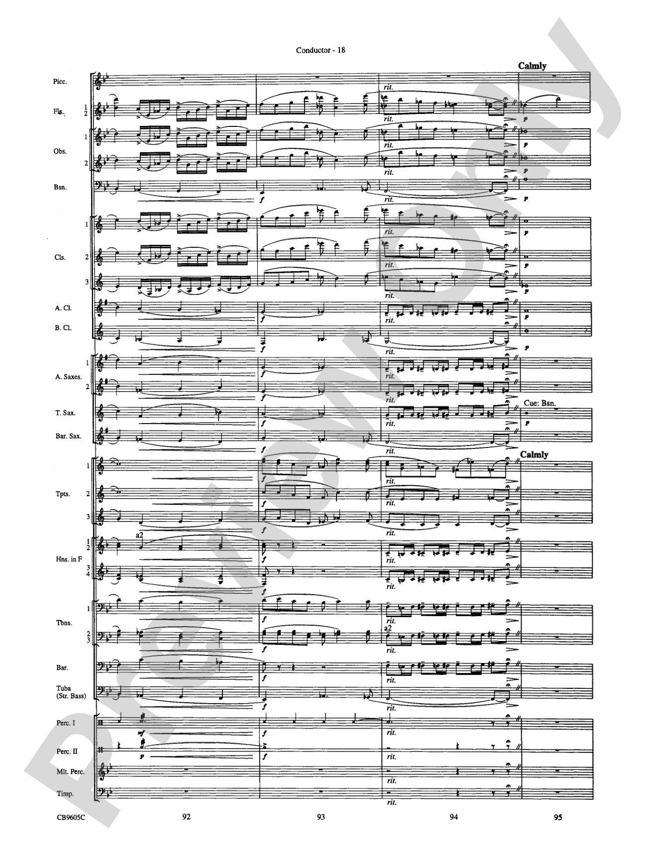 The Symphonic Gershwin: Concert Band Conductor Score & Parts