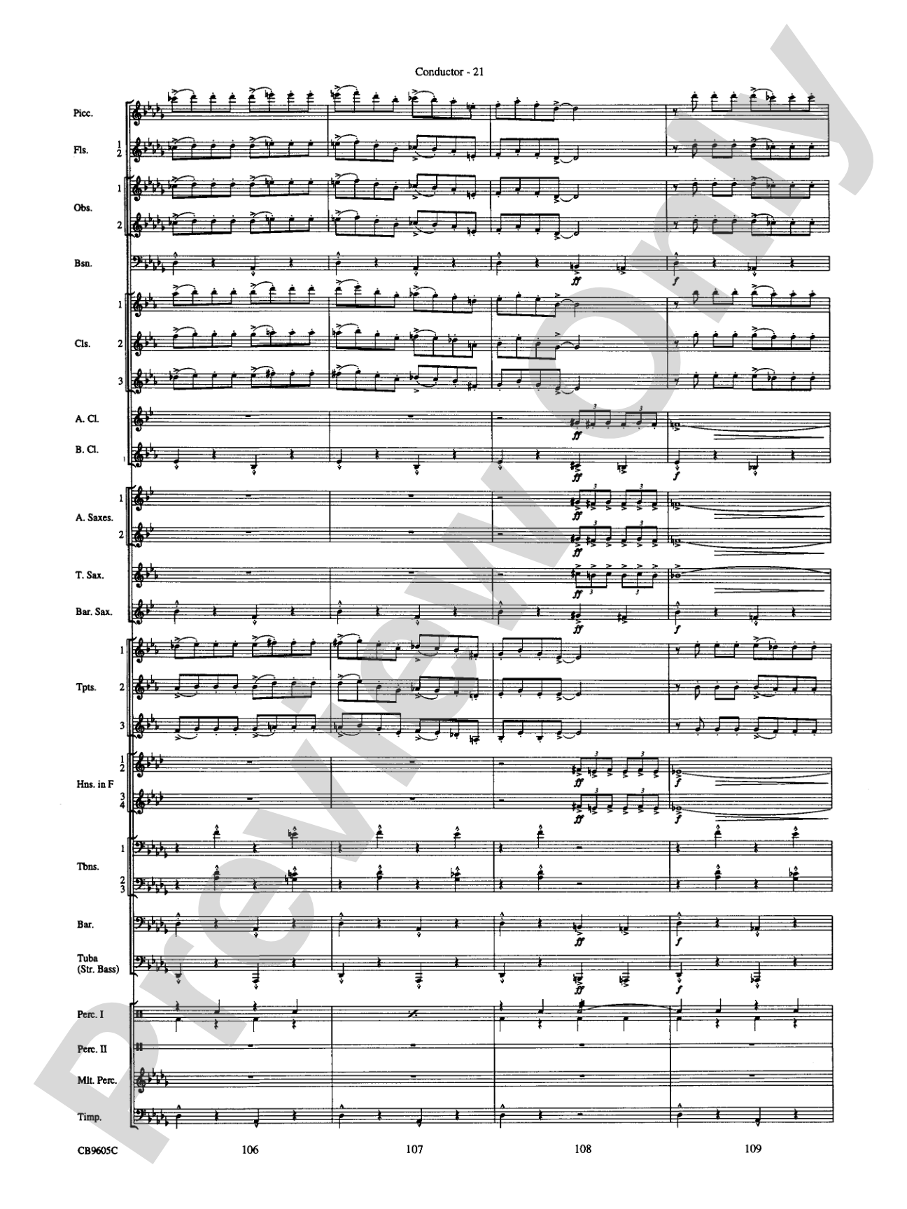 The Symphonic Gershwin: Concert Band Conductor Score & Parts