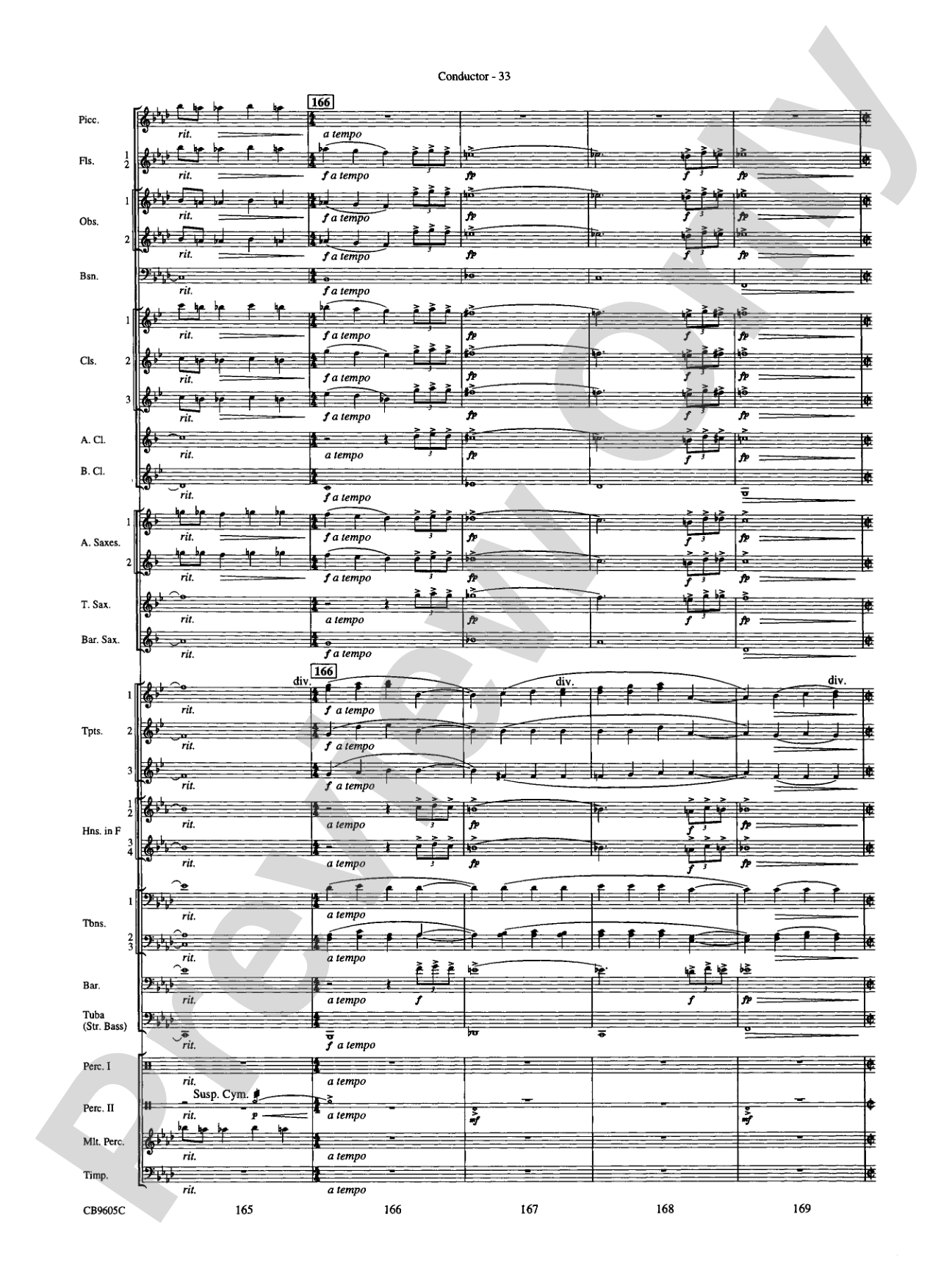 The Symphonic Gershwin: Concert Band Conductor Score & Parts