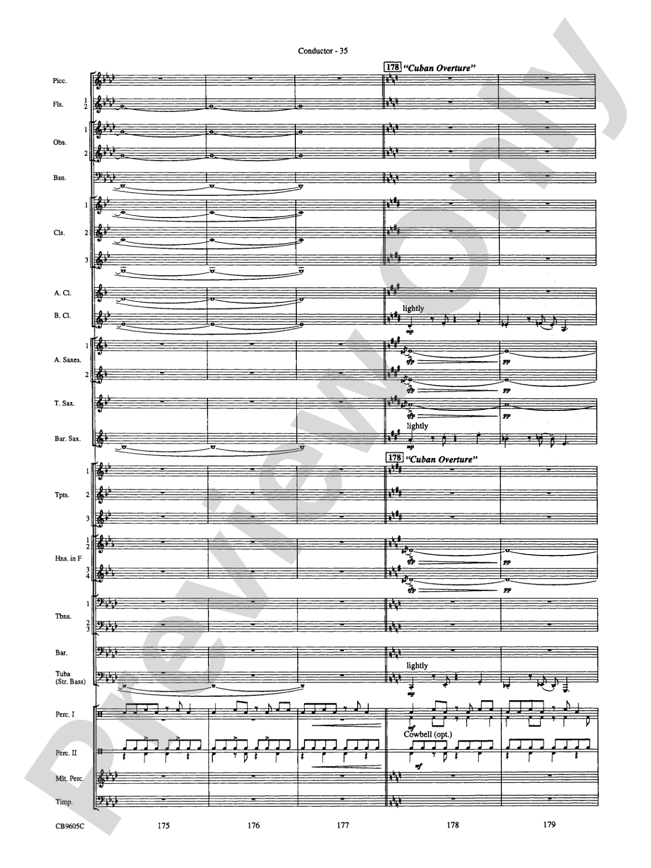 The Symphonic Gershwin: Concert Band Conductor Score & Parts