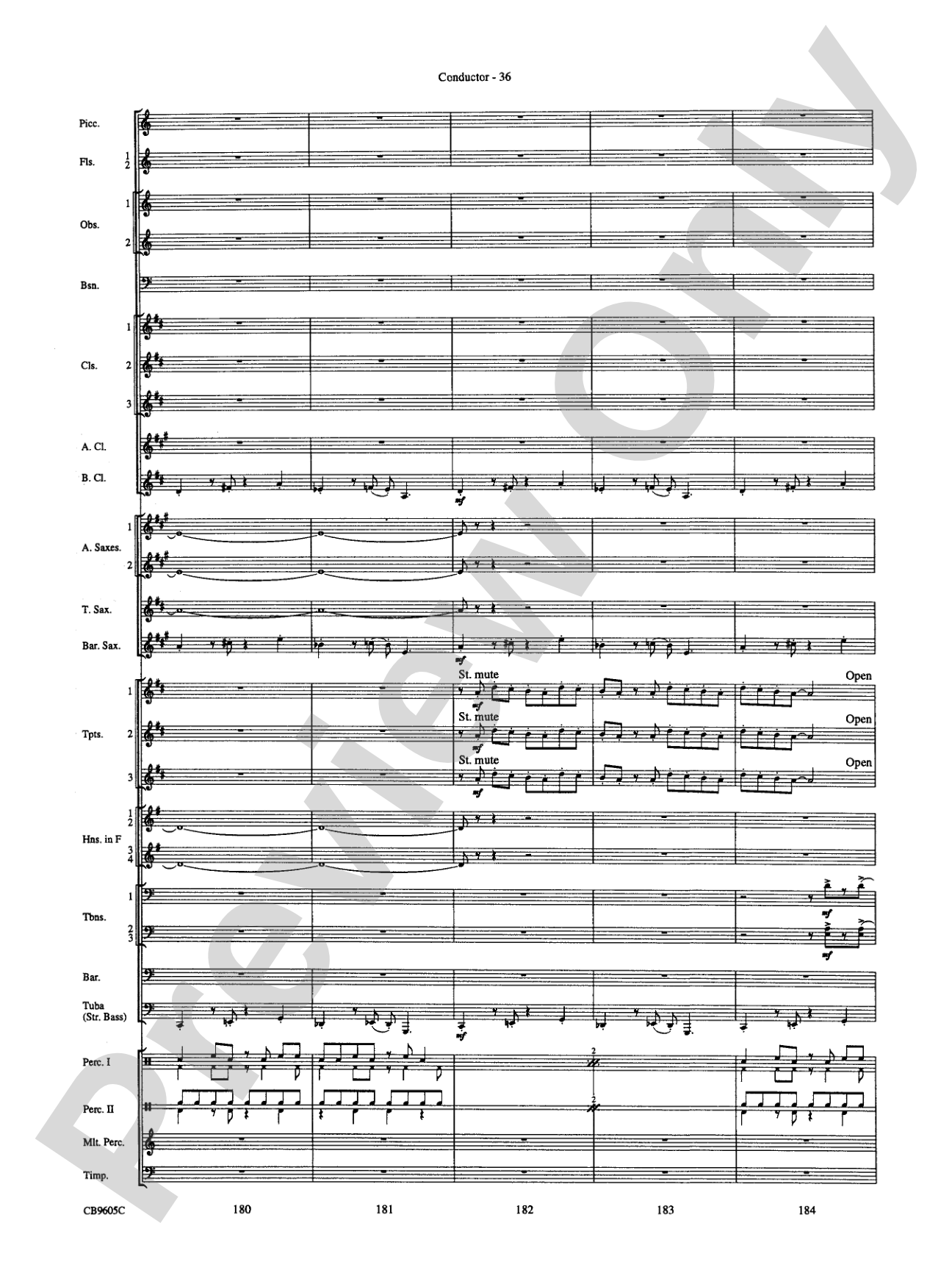 The Symphonic Gershwin: Concert Band Conductor Score & Parts