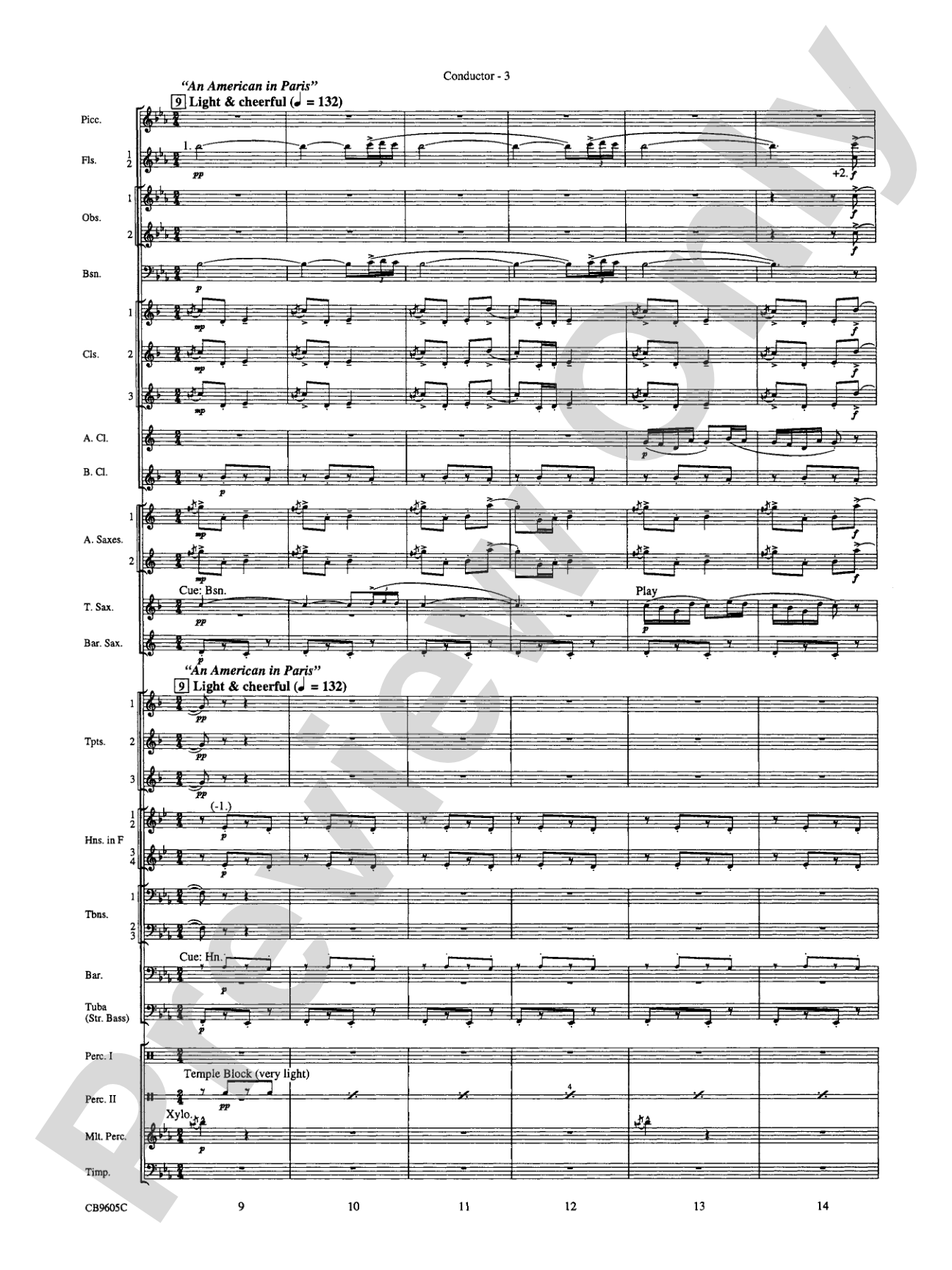 The Symphonic Gershwin: Concert Band Conductor Score & Parts