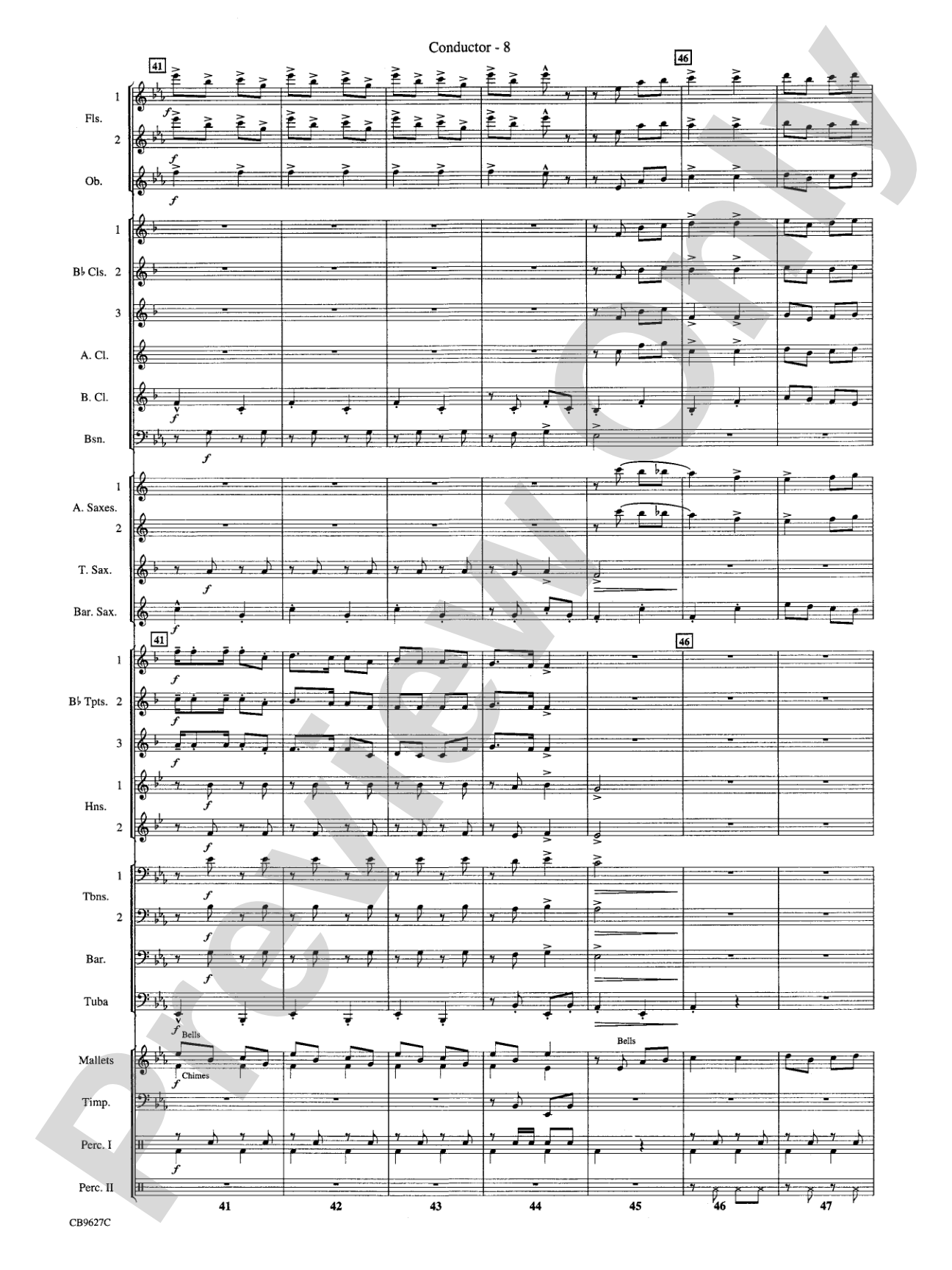 How the Grinch Stole Christmas: Concert Band Conductor Score & Parts