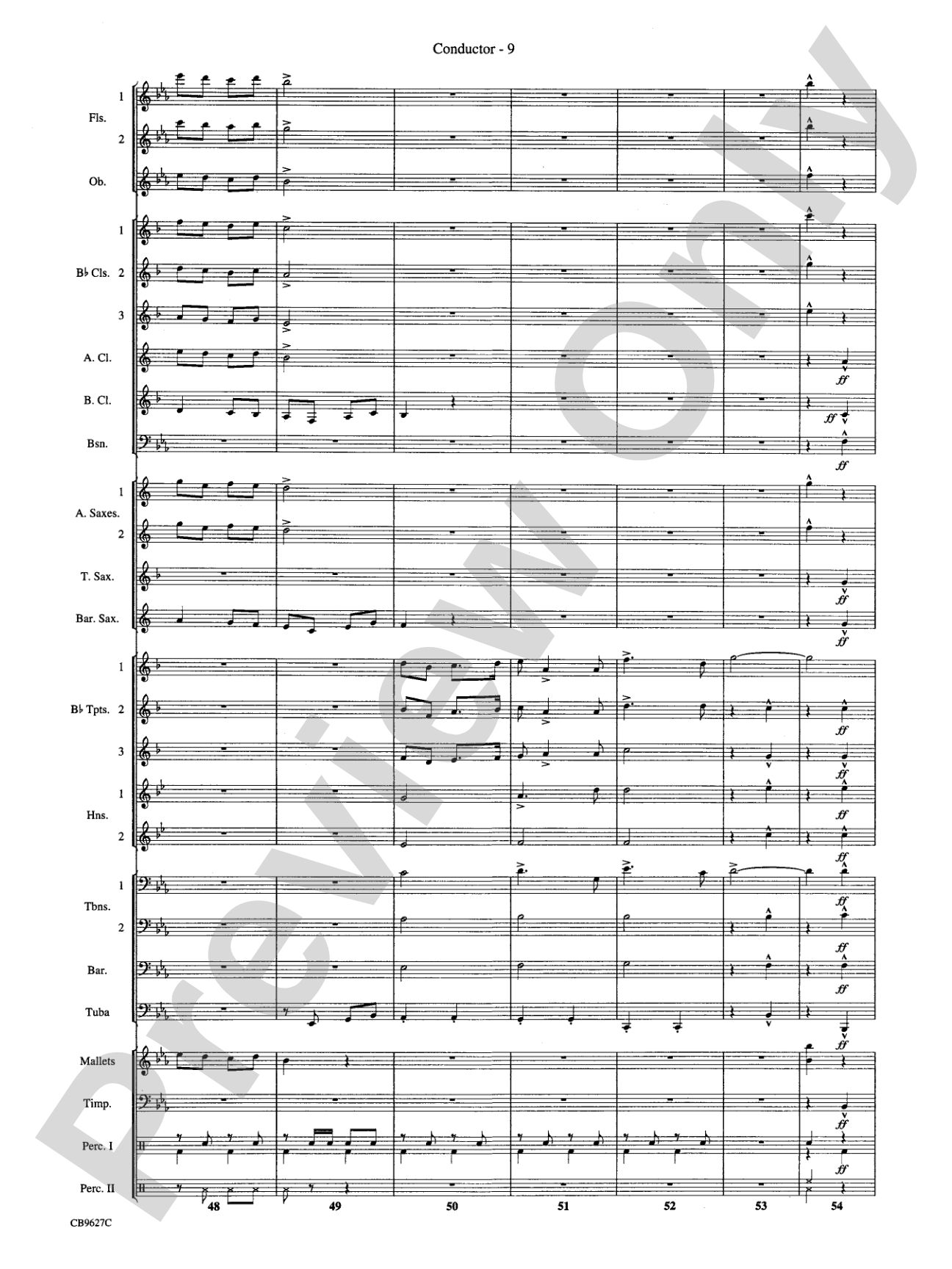 How the Grinch Stole Christmas: Concert Band Conductor Score & Parts