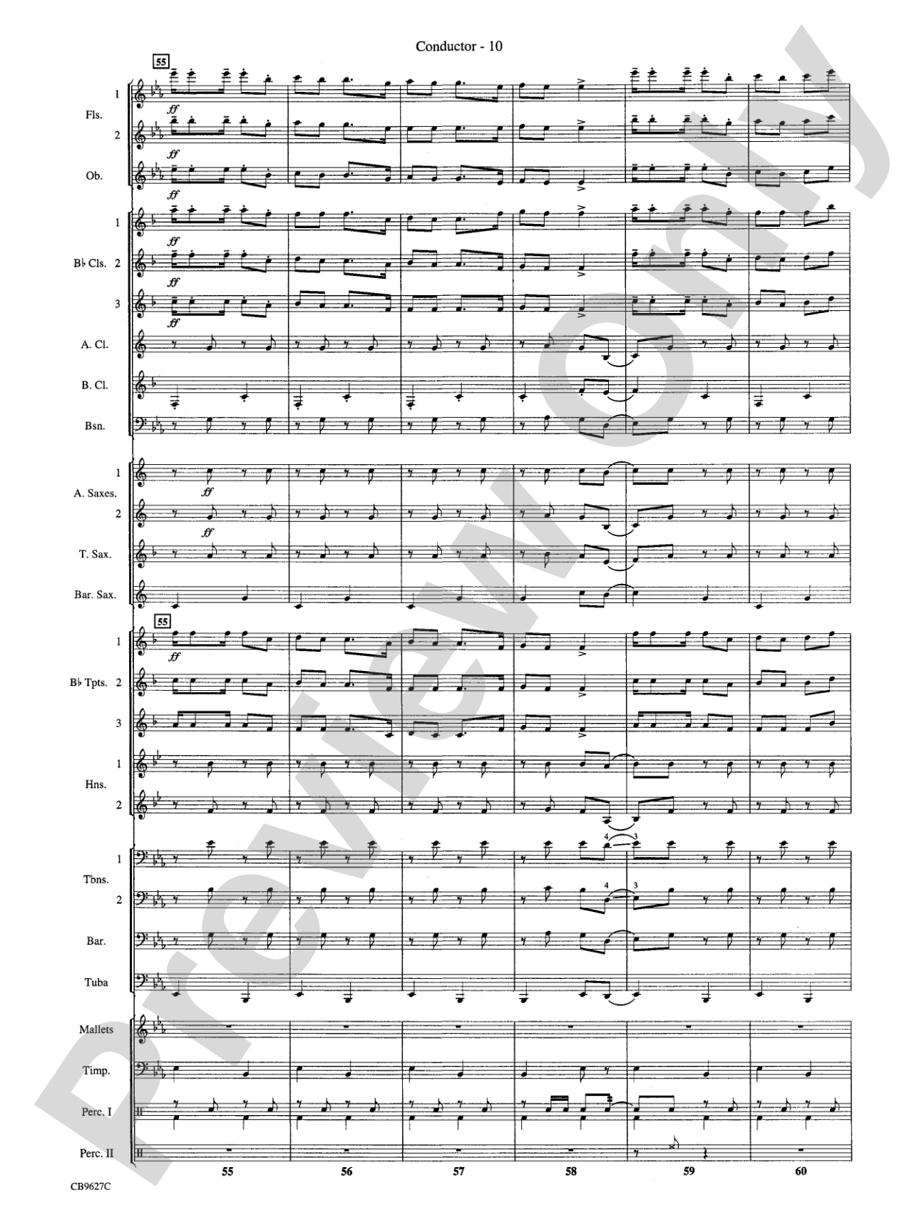 How the Grinch Stole Christmas: Concert Band Conductor Score & Parts