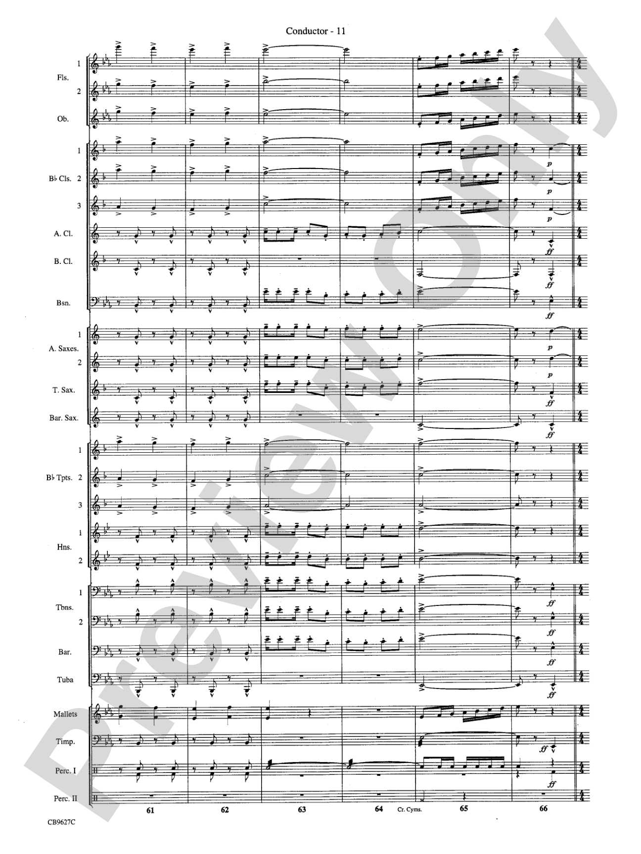 How the Grinch Stole Christmas: Concert Band Conductor Score & Parts