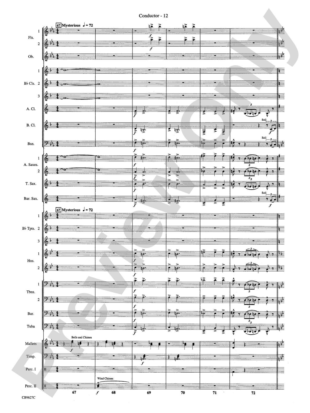 How the Grinch Stole Christmas: Concert Band Conductor Score & Parts