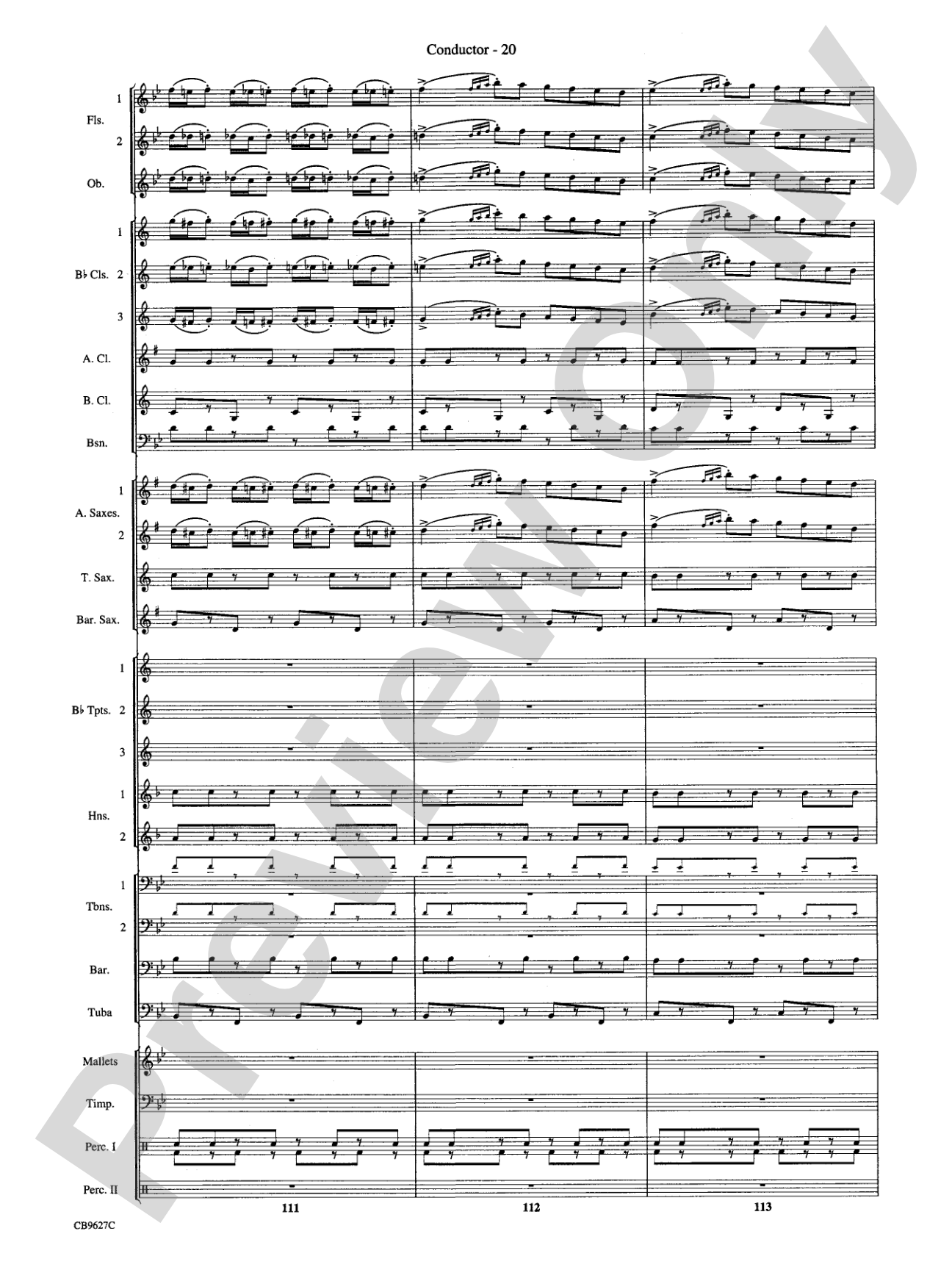 How the Grinch Stole Christmas: Concert Band Conductor Score & Parts