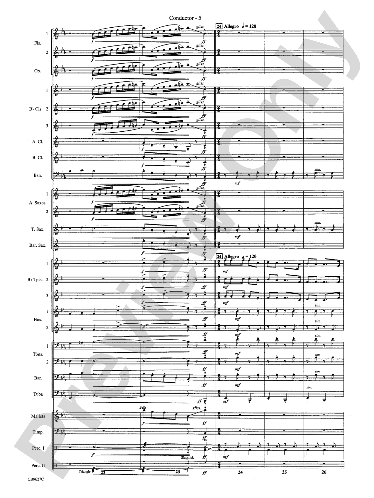 How the Grinch Stole Christmas: Concert Band Conductor Score & Parts
