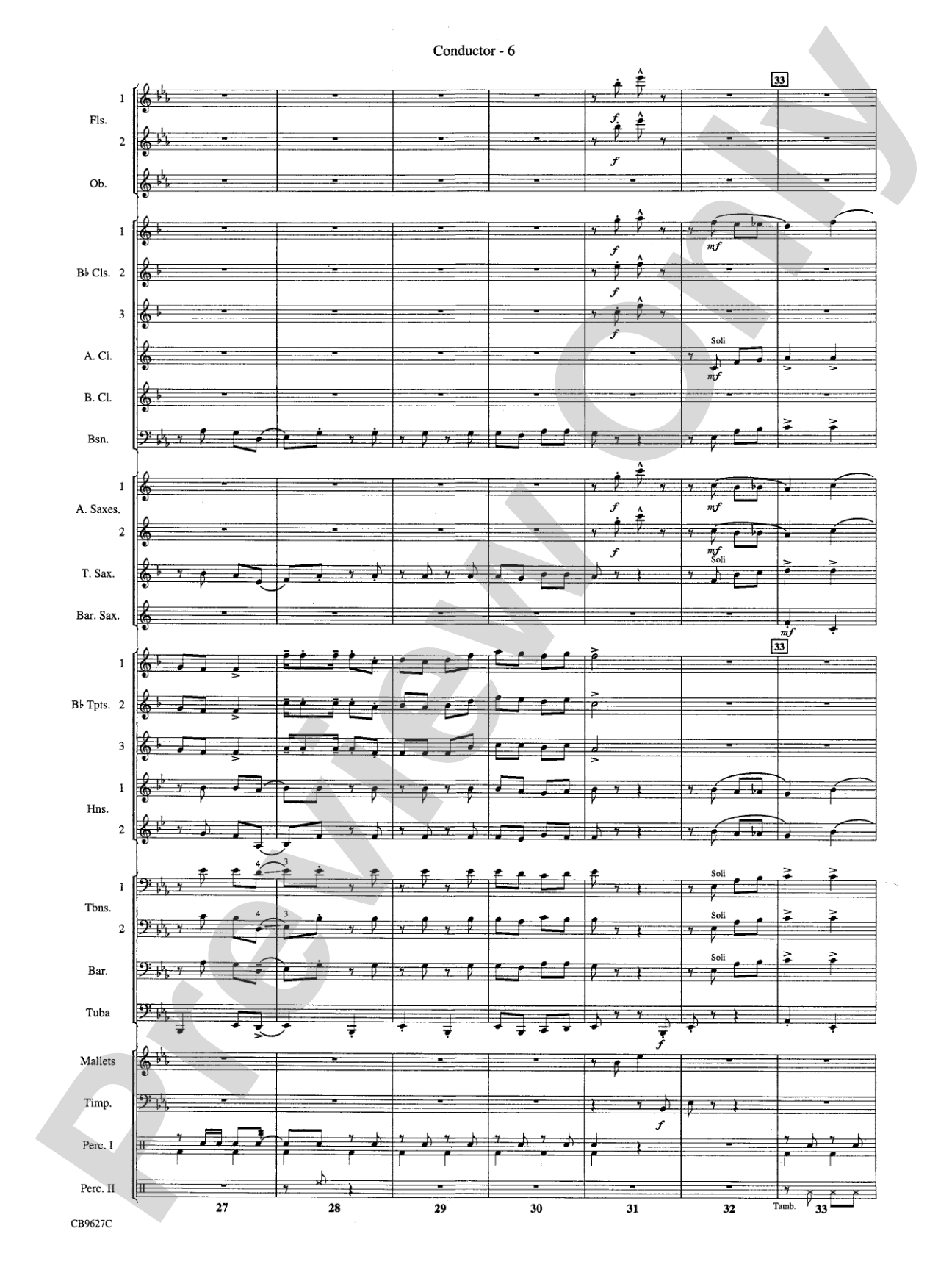 How the Grinch Stole Christmas: Concert Band Conductor Score & Parts