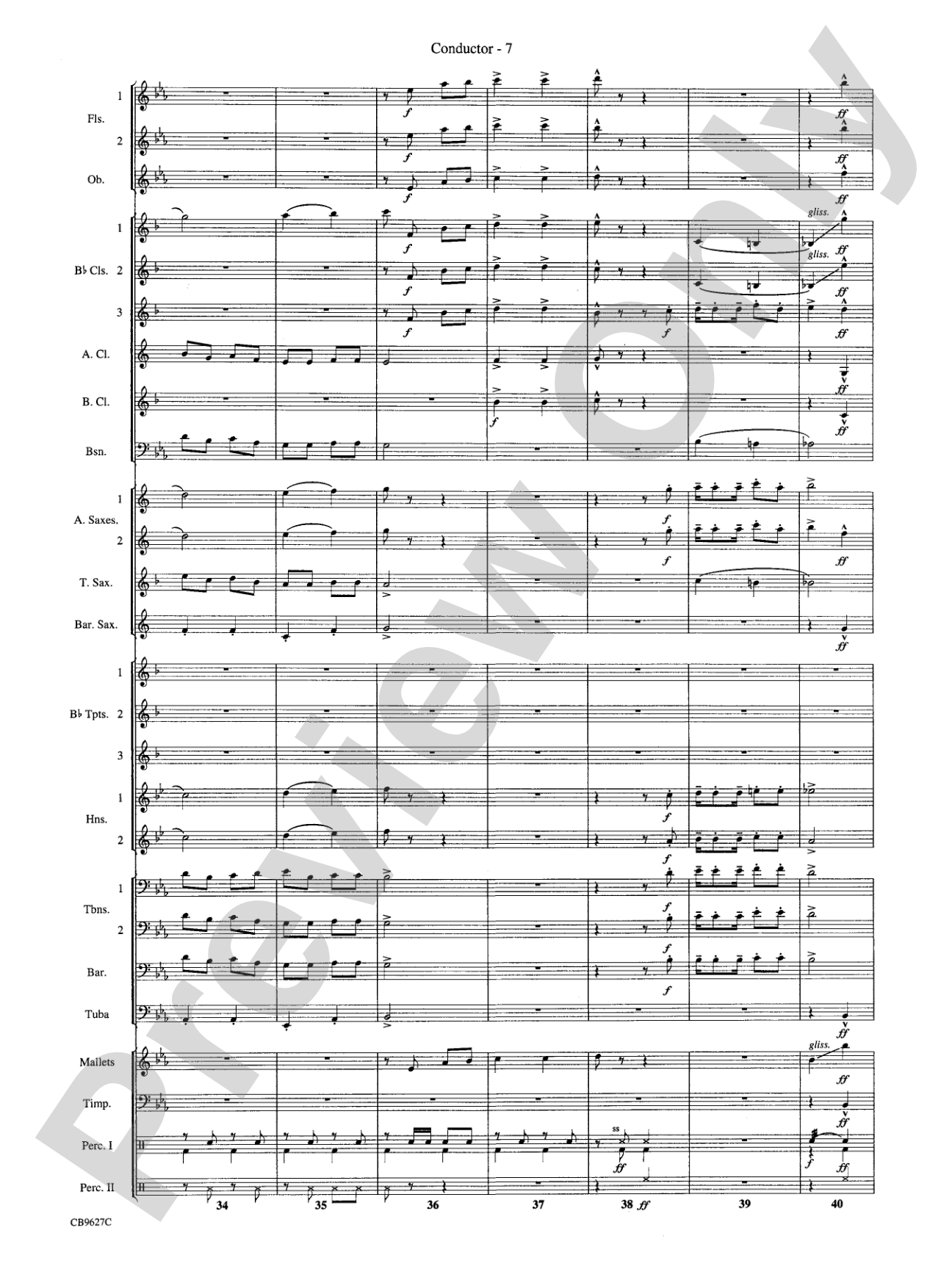 How the Grinch Stole Christmas: Concert Band Conductor Score & Parts