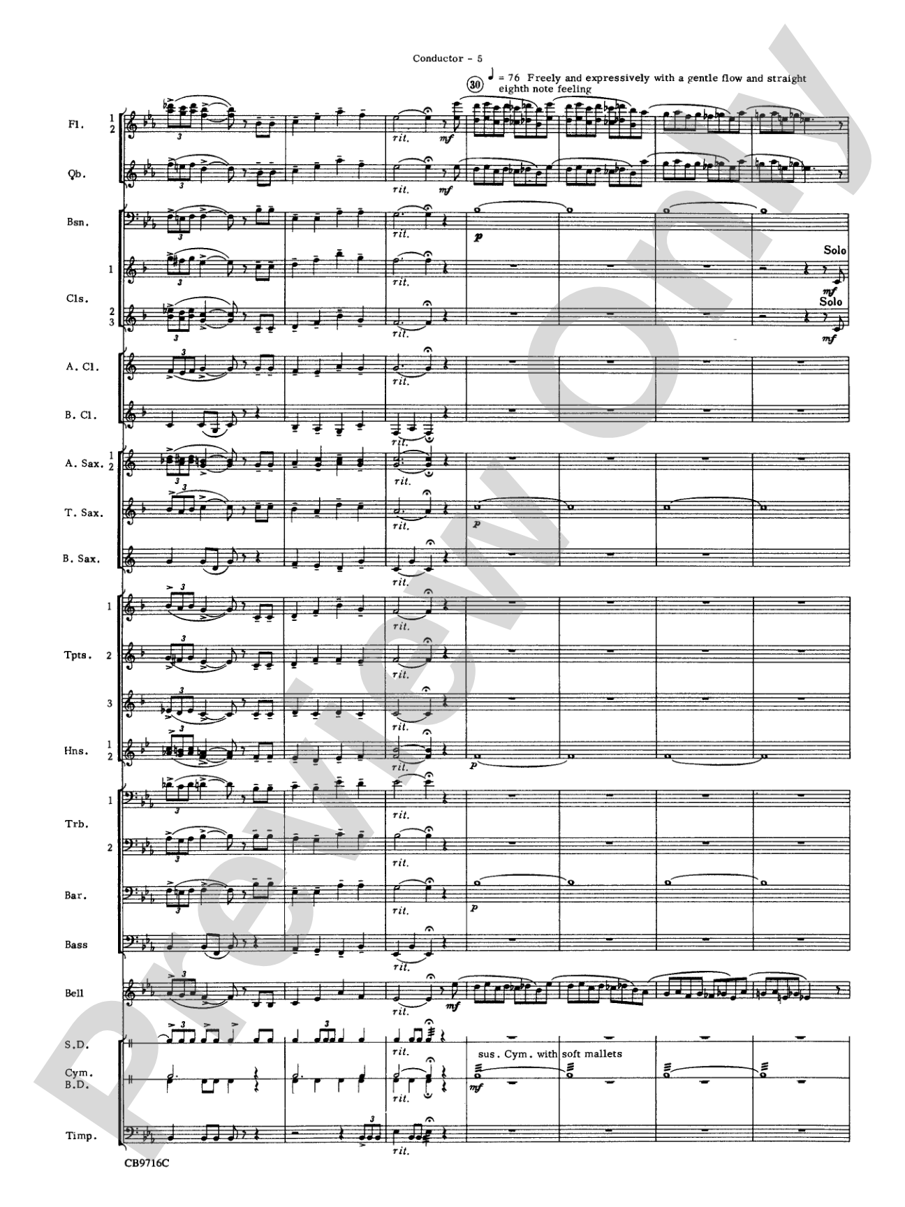 Star Wars® Medley: Concert Band Conductor Score & Parts