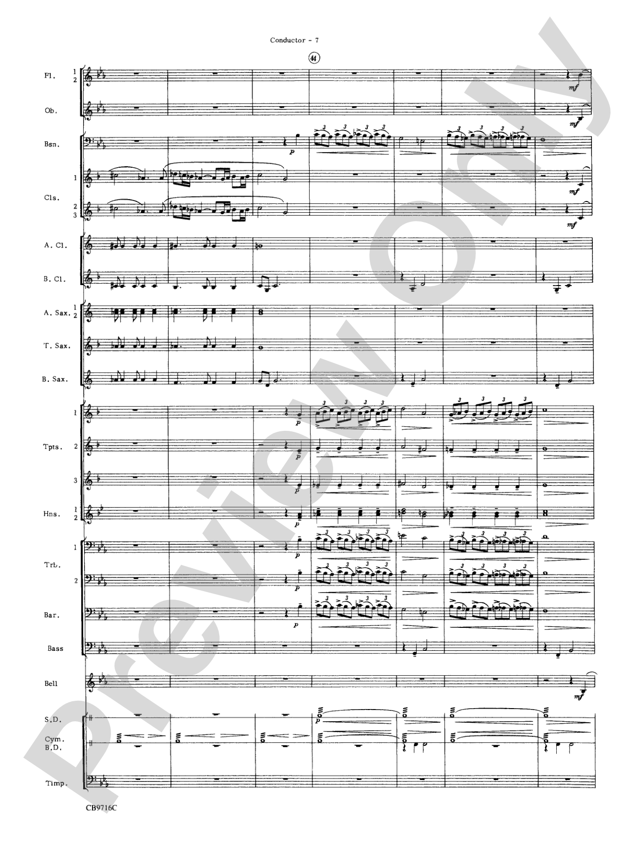 Star Wars® Medley: Concert Band Conductor Score & Parts