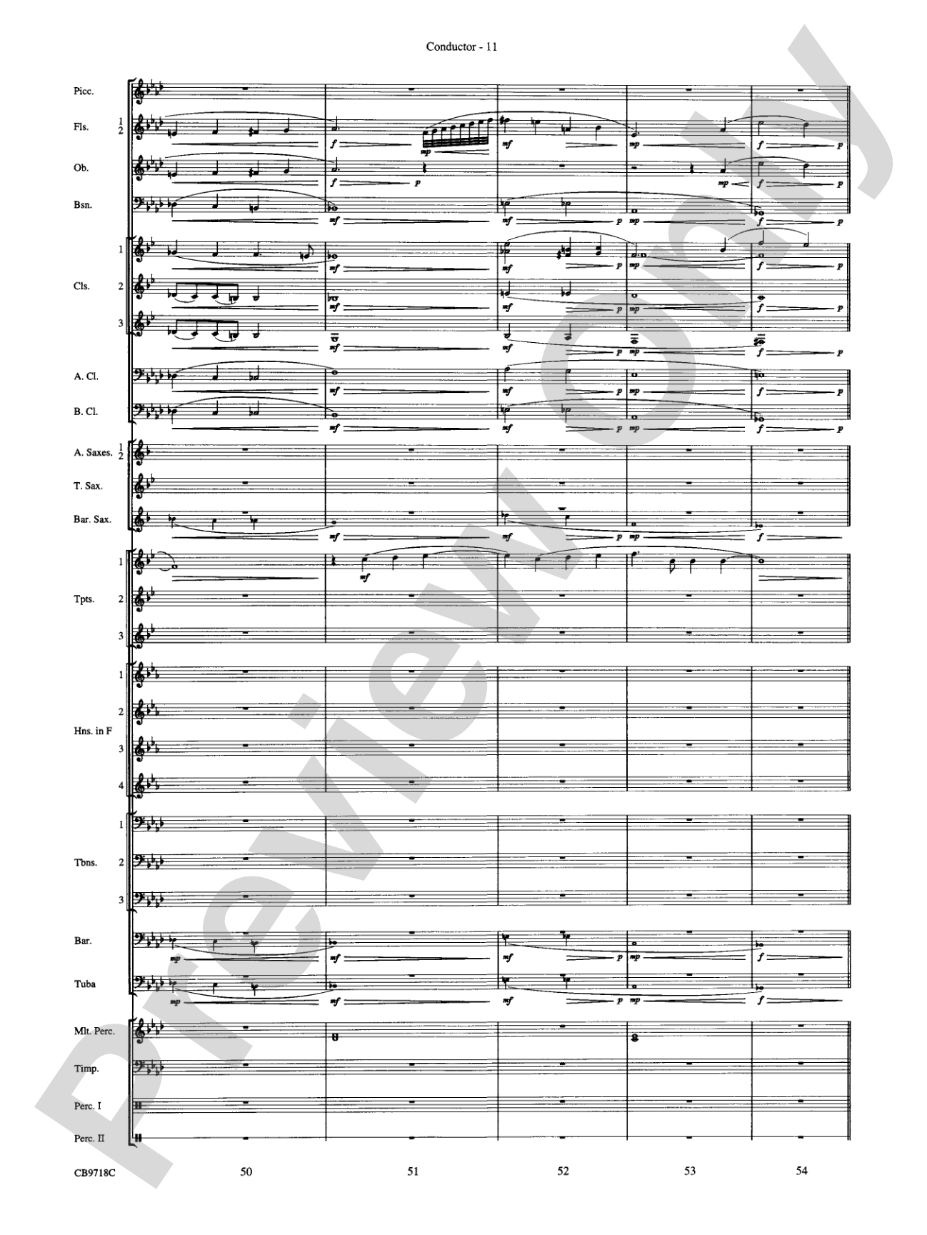 Gershwin! (Medley): Concert Band Conductor Score & Parts