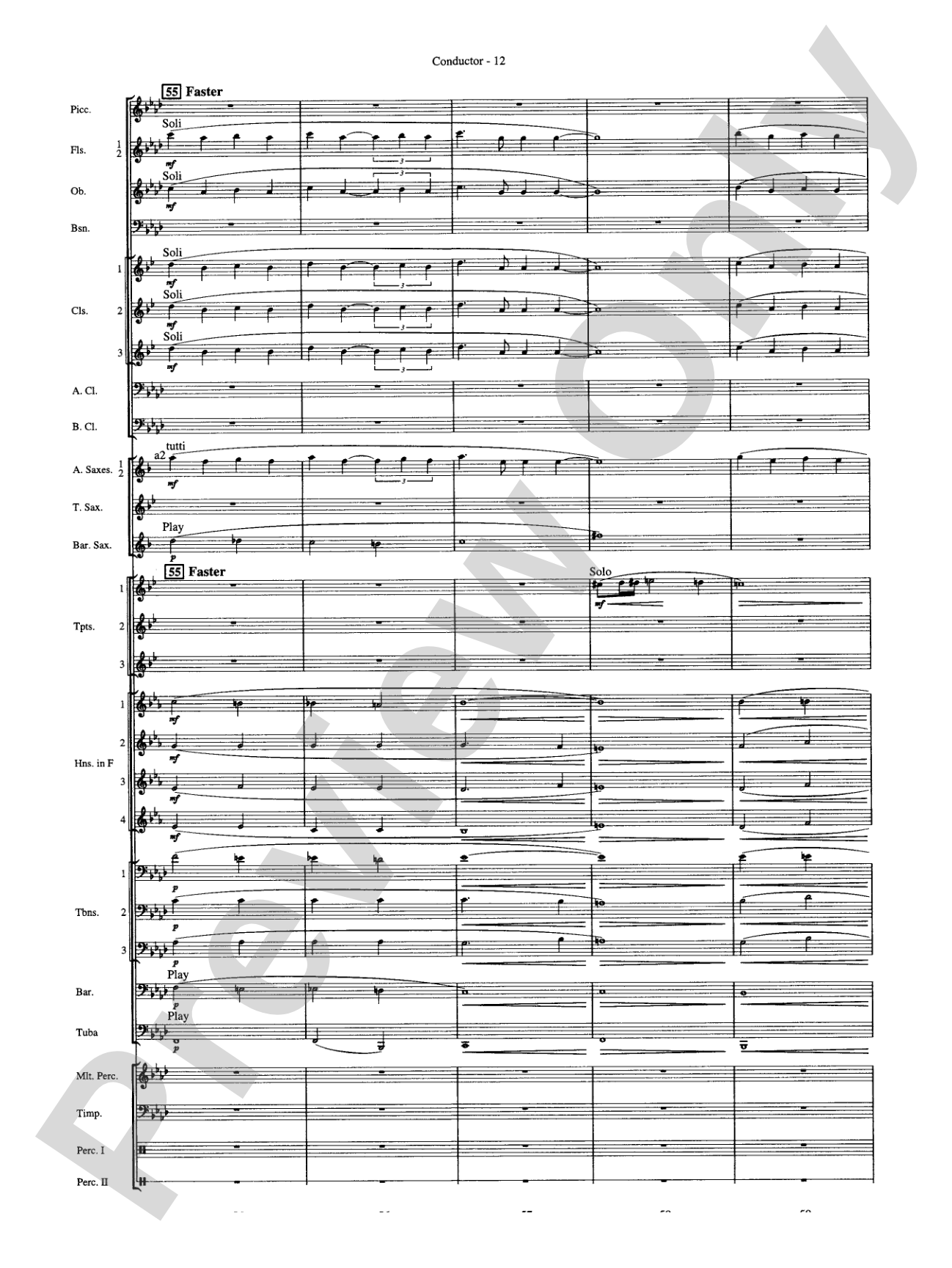 Gershwin! (Medley): Concert Band Conductor Score & Parts