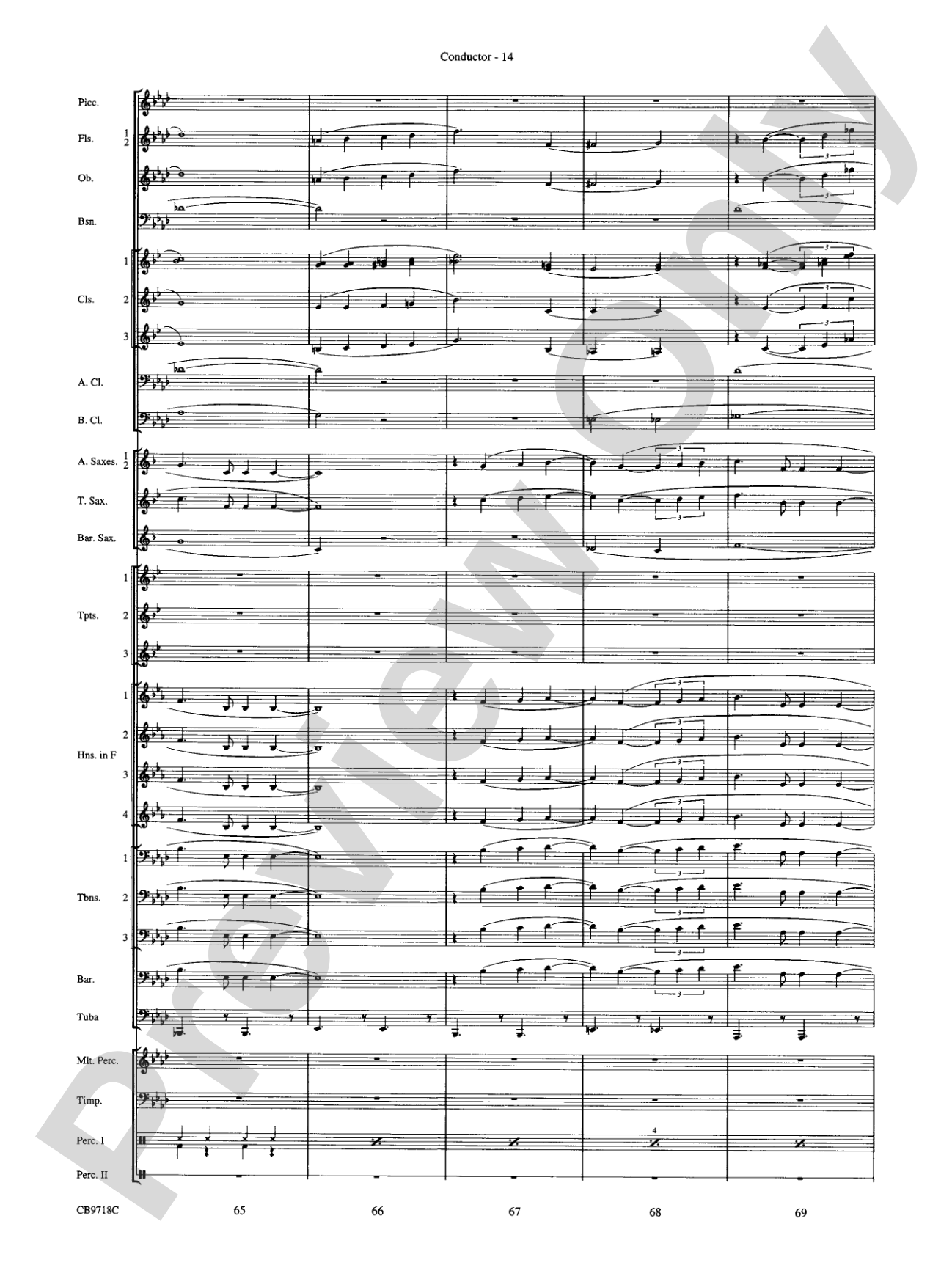 Gershwin! (Medley): Concert Band Conductor Score & Parts