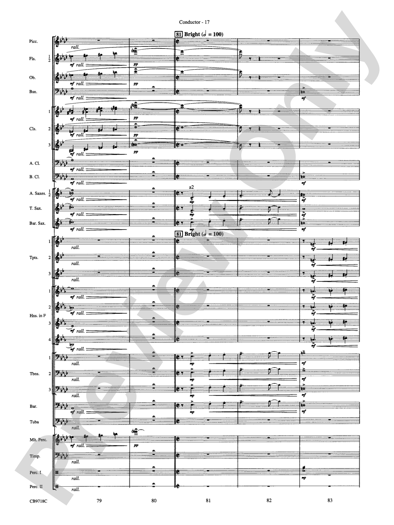 Gershwin! (Medley): Concert Band Conductor Score & Parts
