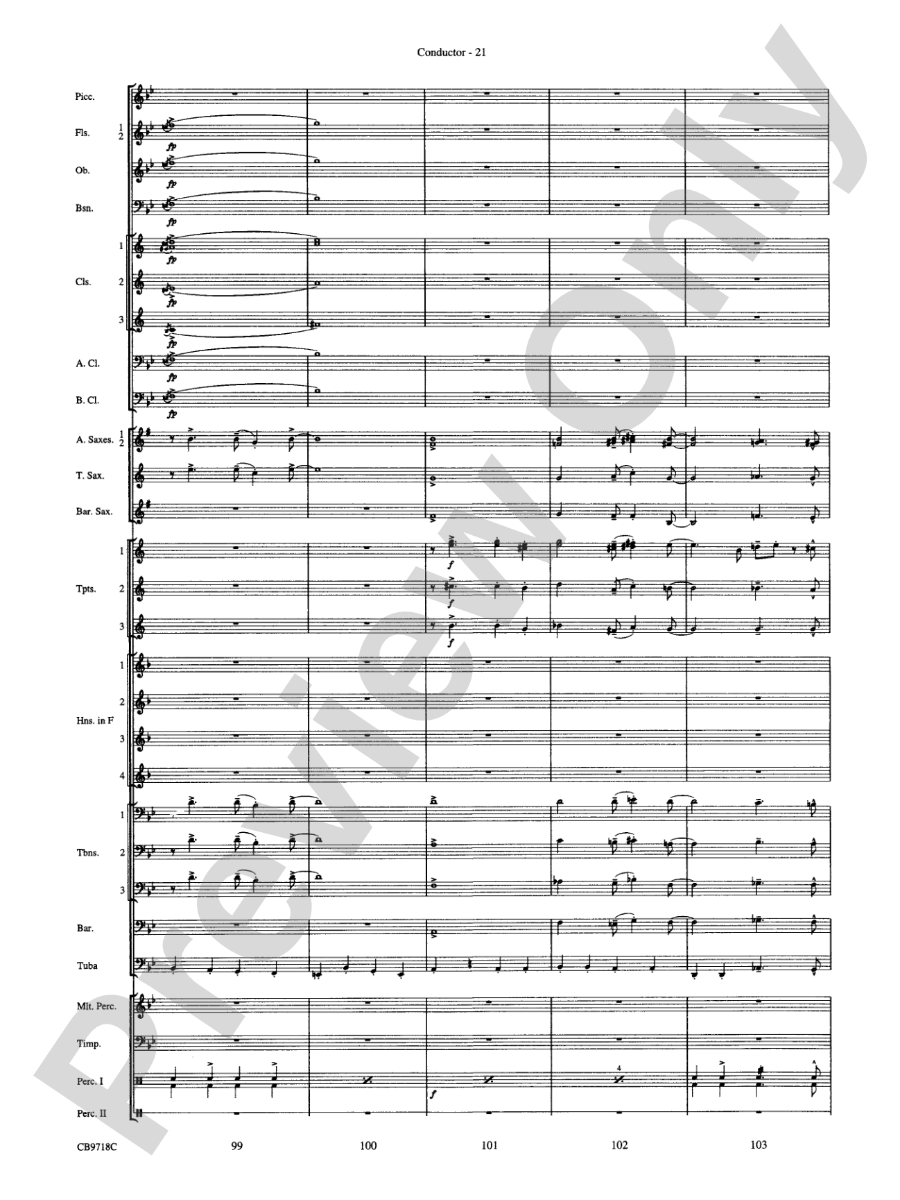Gershwin! (Medley): Concert Band Conductor Score & Parts