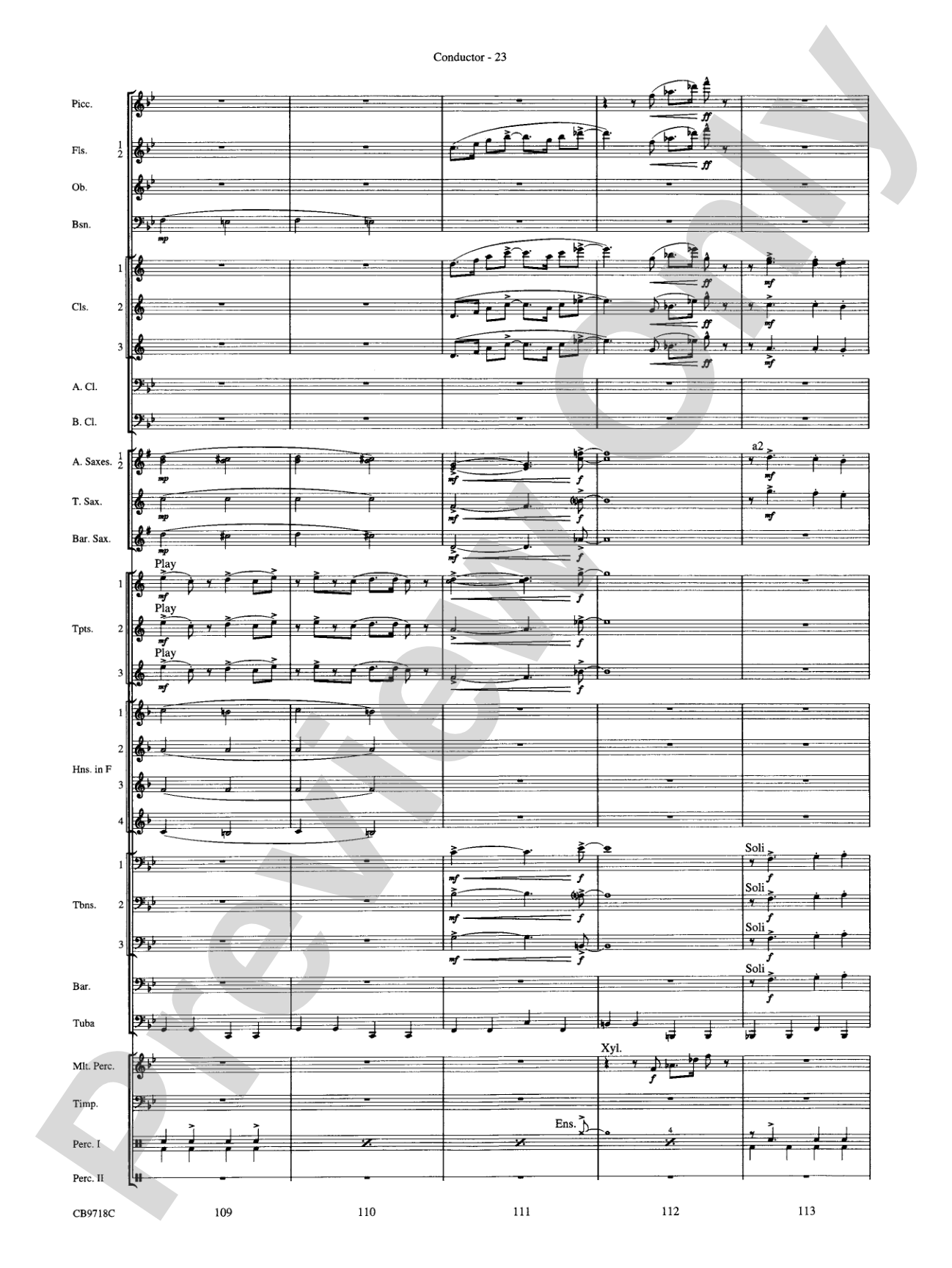 Gershwin! (Medley): Concert Band Conductor Score & Parts