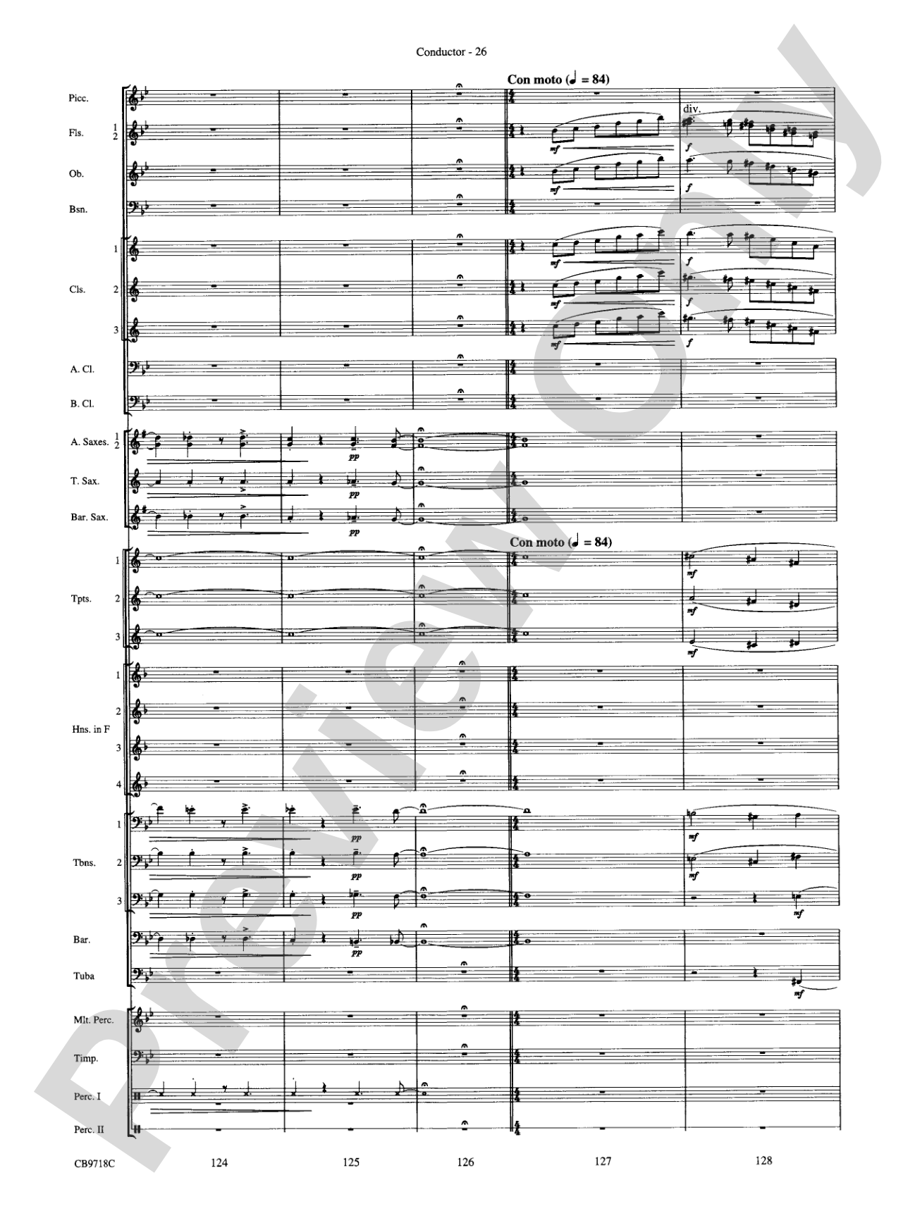 Gershwin! (Medley): Concert Band Conductor Score & Parts