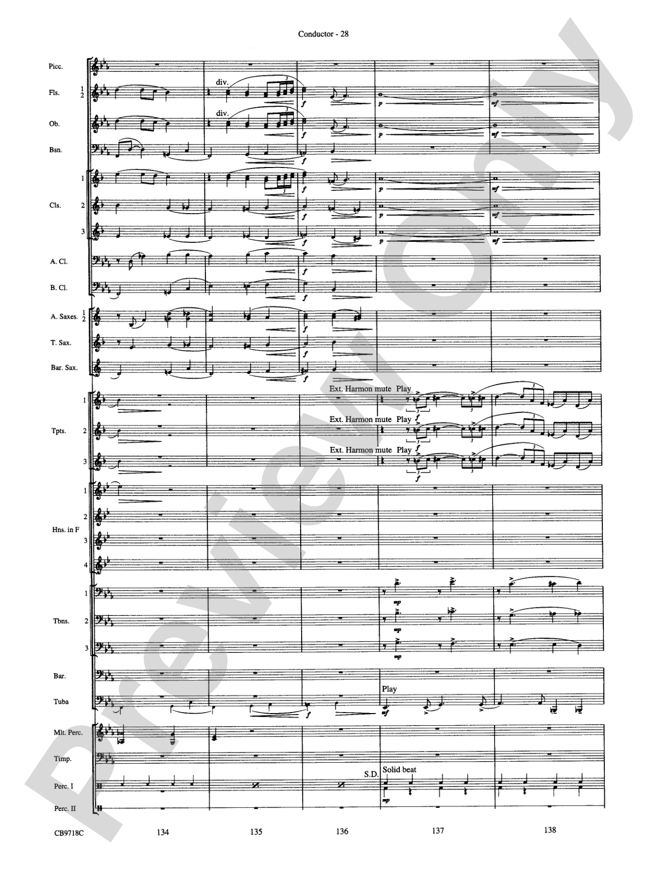 Gershwin! (Medley): Concert Band Conductor Score & Parts