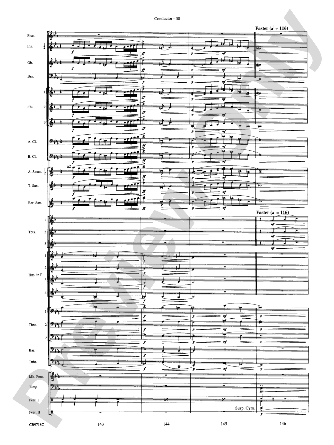 Gershwin! (Medley): Concert Band Conductor Score & Parts