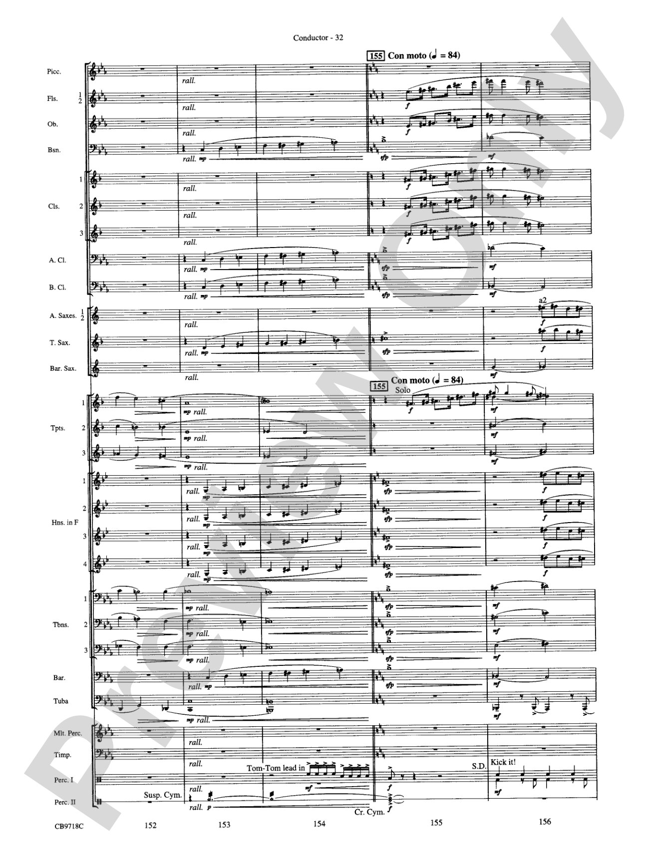 Gershwin! (Medley): Concert Band Conductor Score & Parts