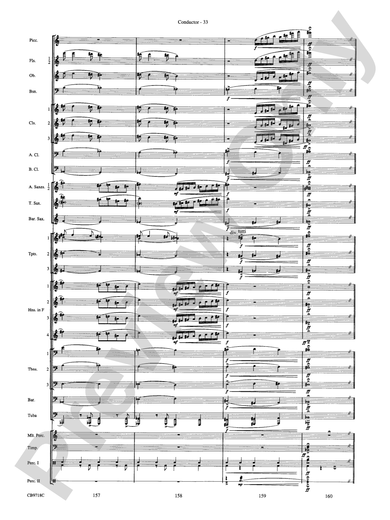 Gershwin! (Medley): Concert Band Conductor Score & Parts