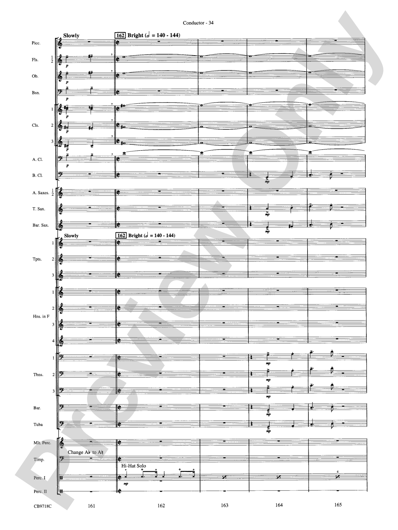 Gershwin! (Medley): Concert Band Conductor Score & Parts
