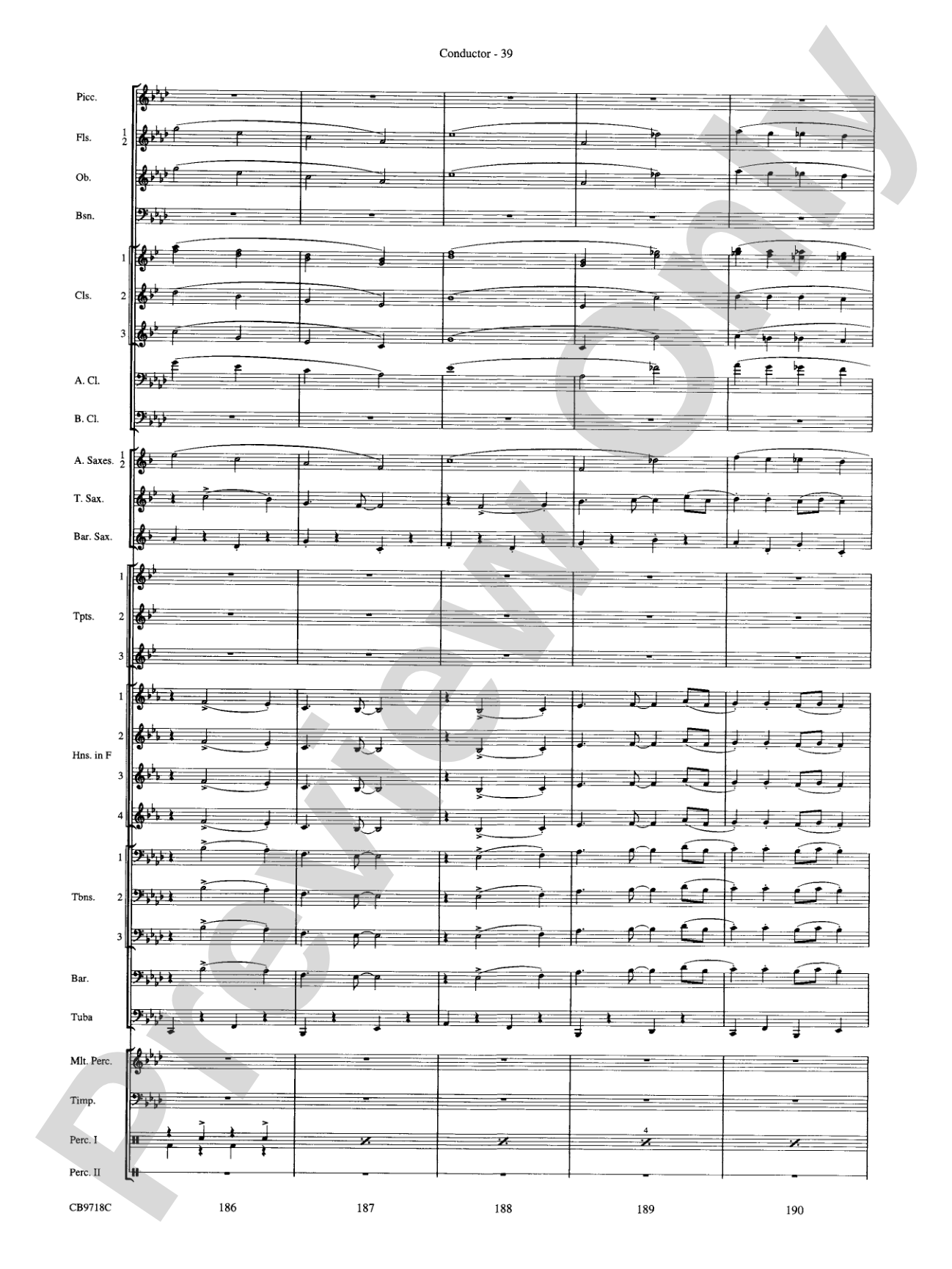 Gershwin! (Medley): Concert Band Conductor Score & Parts