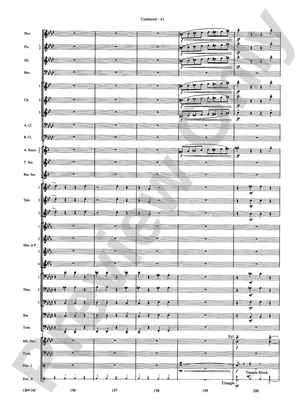 Gershwin! (Medley): Concert Band Conductor Score & Parts