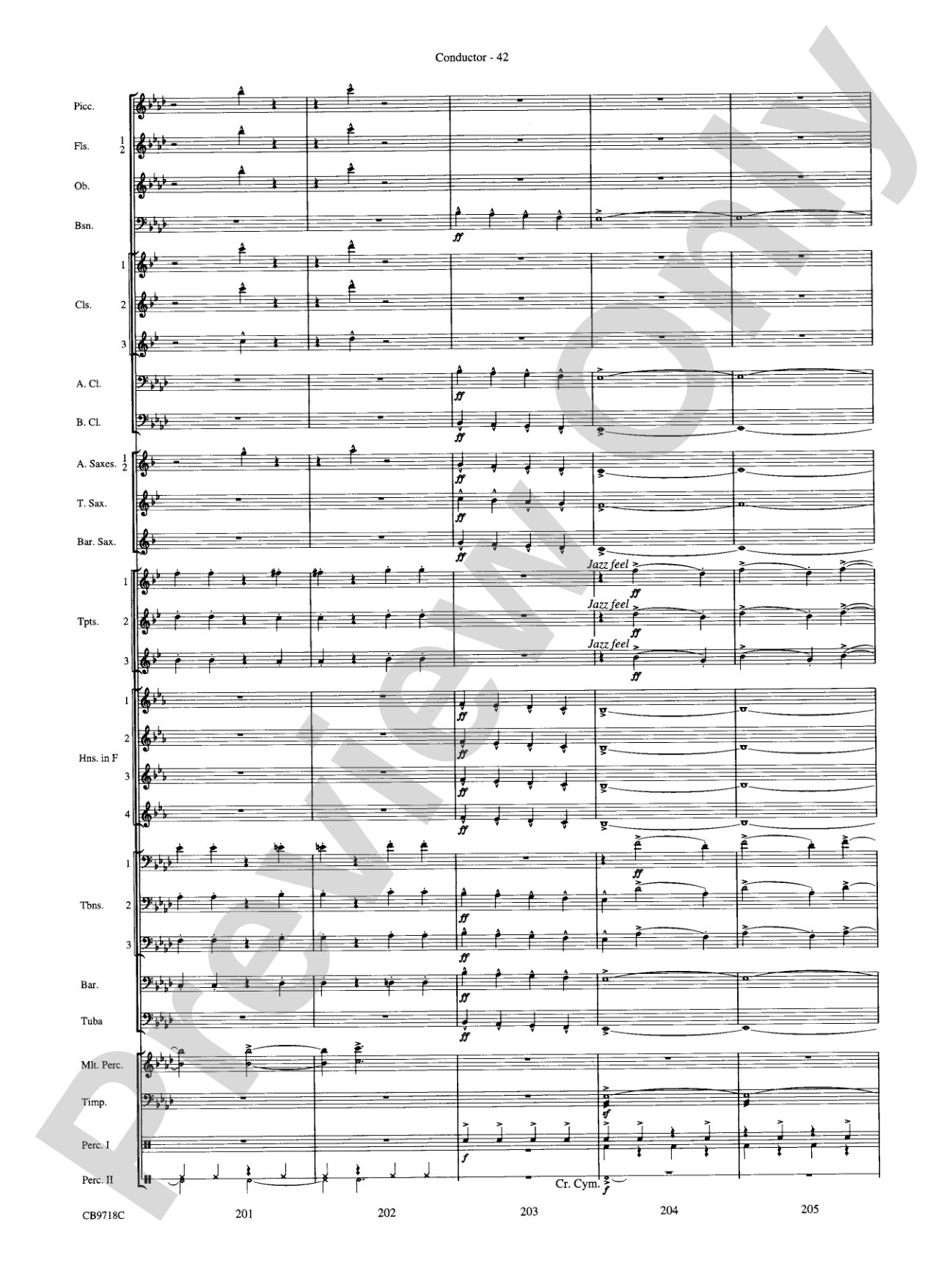 Gershwin! (Medley): Concert Band Conductor Score & Parts