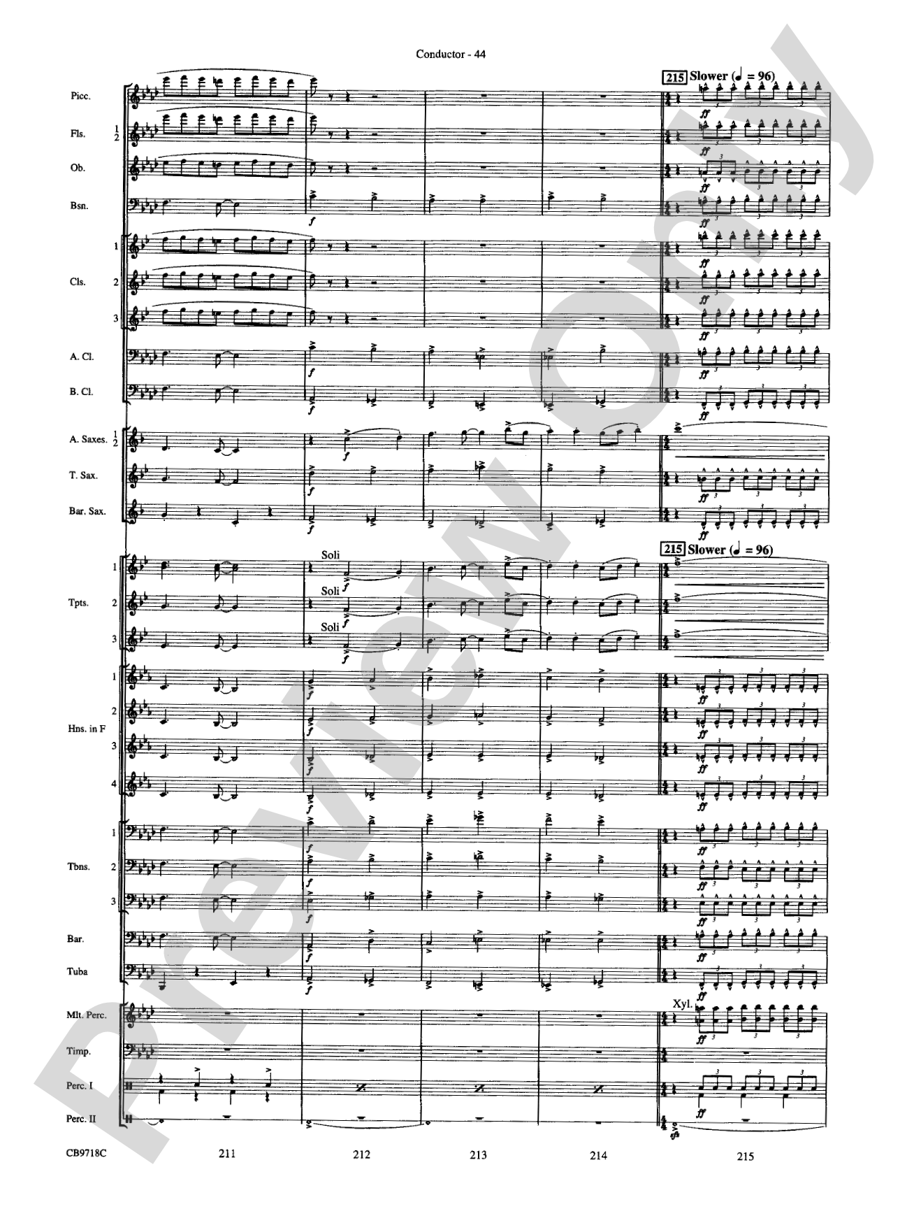 Gershwin! (Medley): Concert Band Conductor Score & Parts