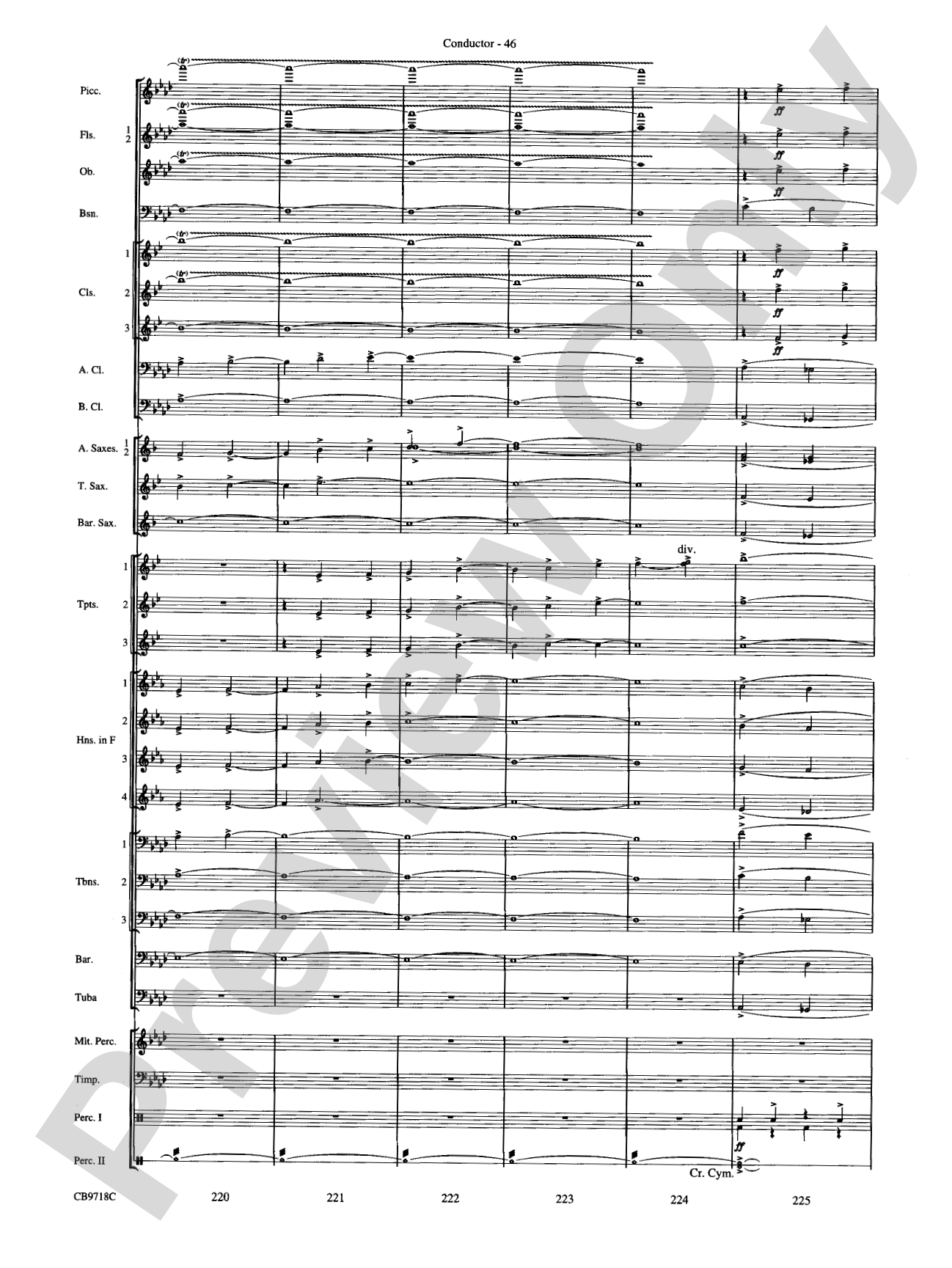 Gershwin! (Medley): Concert Band Conductor Score & Parts