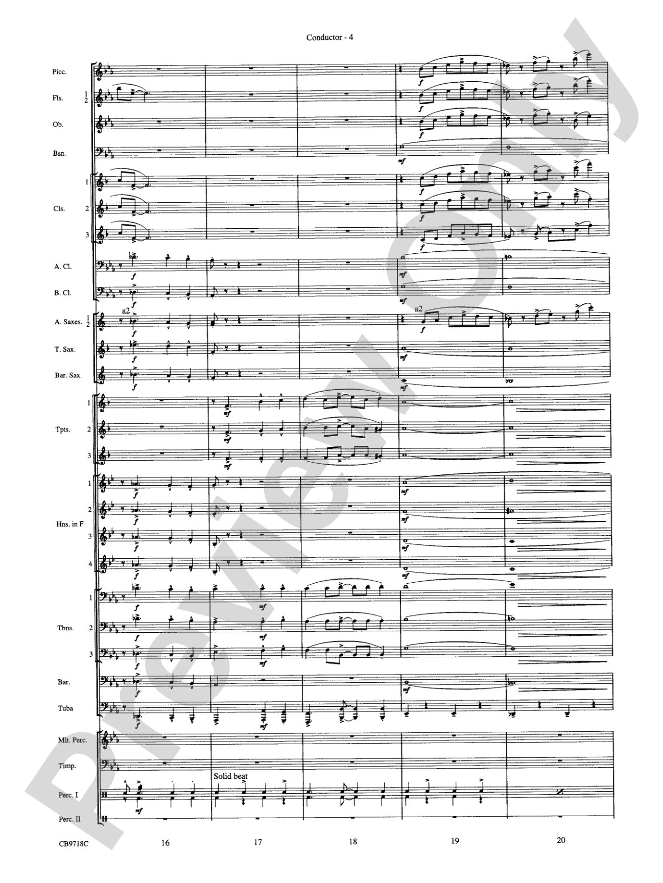 Gershwin! (Medley): Concert Band Conductor Score & Parts