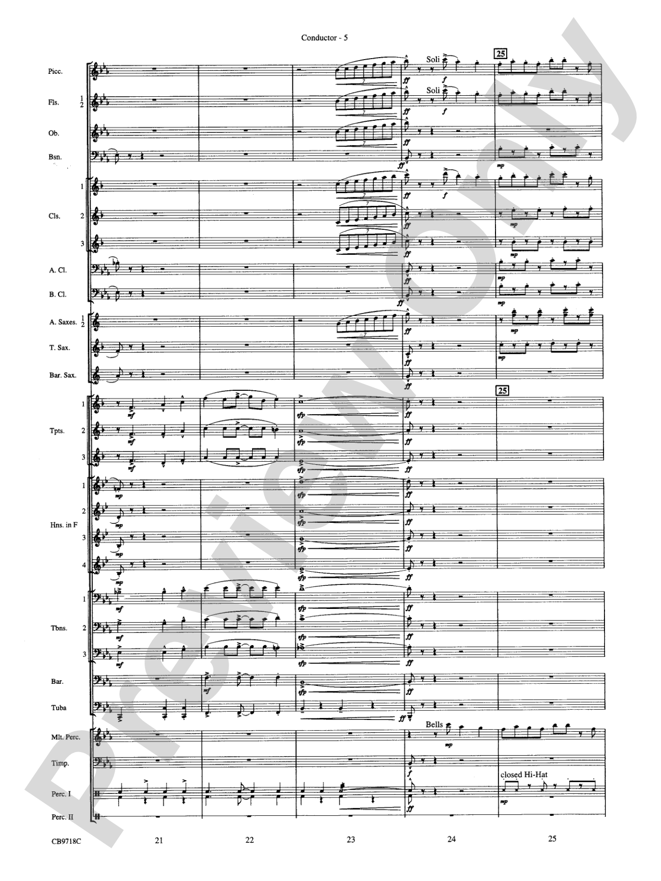 Gershwin! (Medley): Concert Band Conductor Score & Parts
