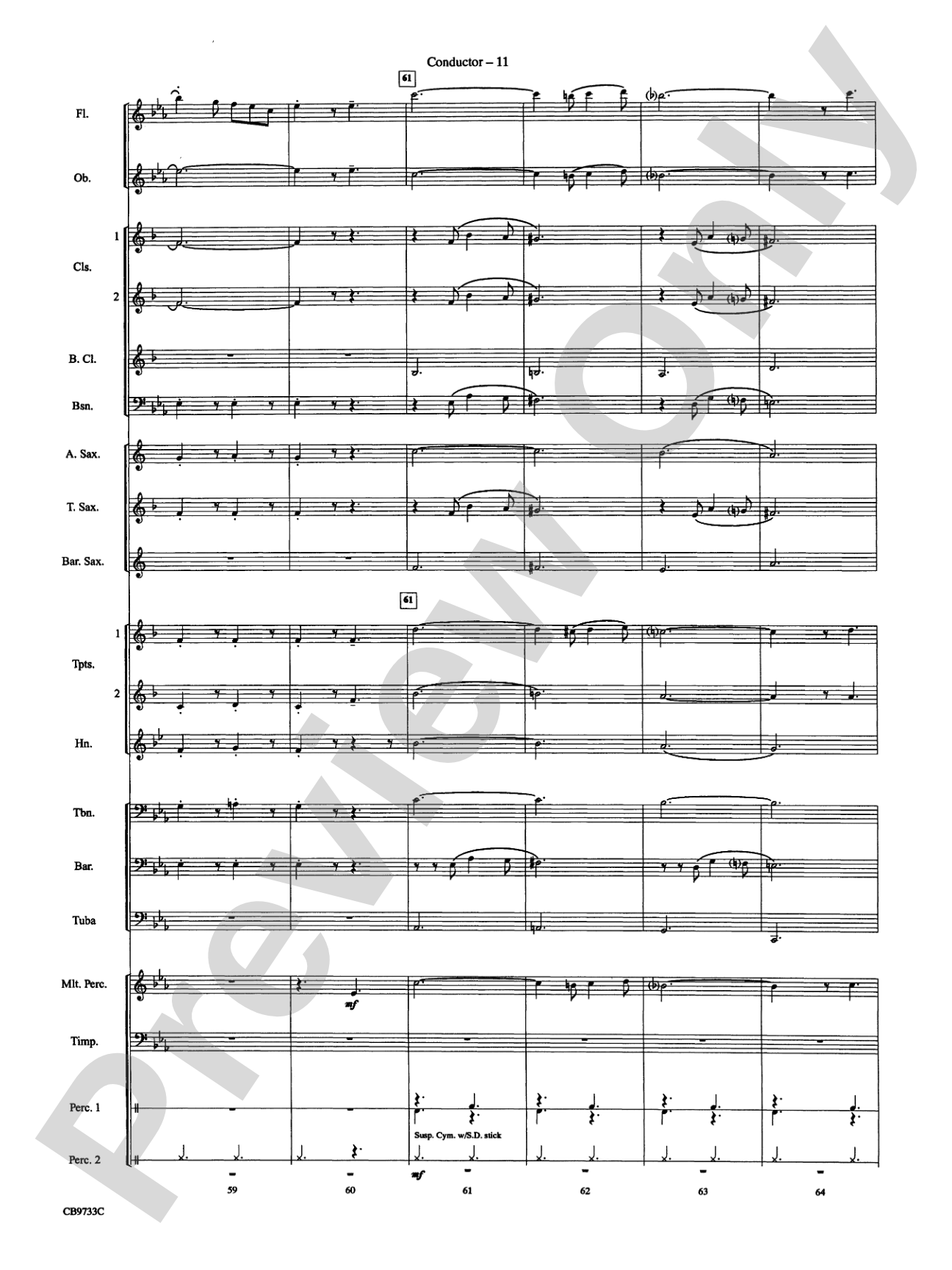 The Wizard of Oz, Highlights from: Concert Band Conductor Score & Parts