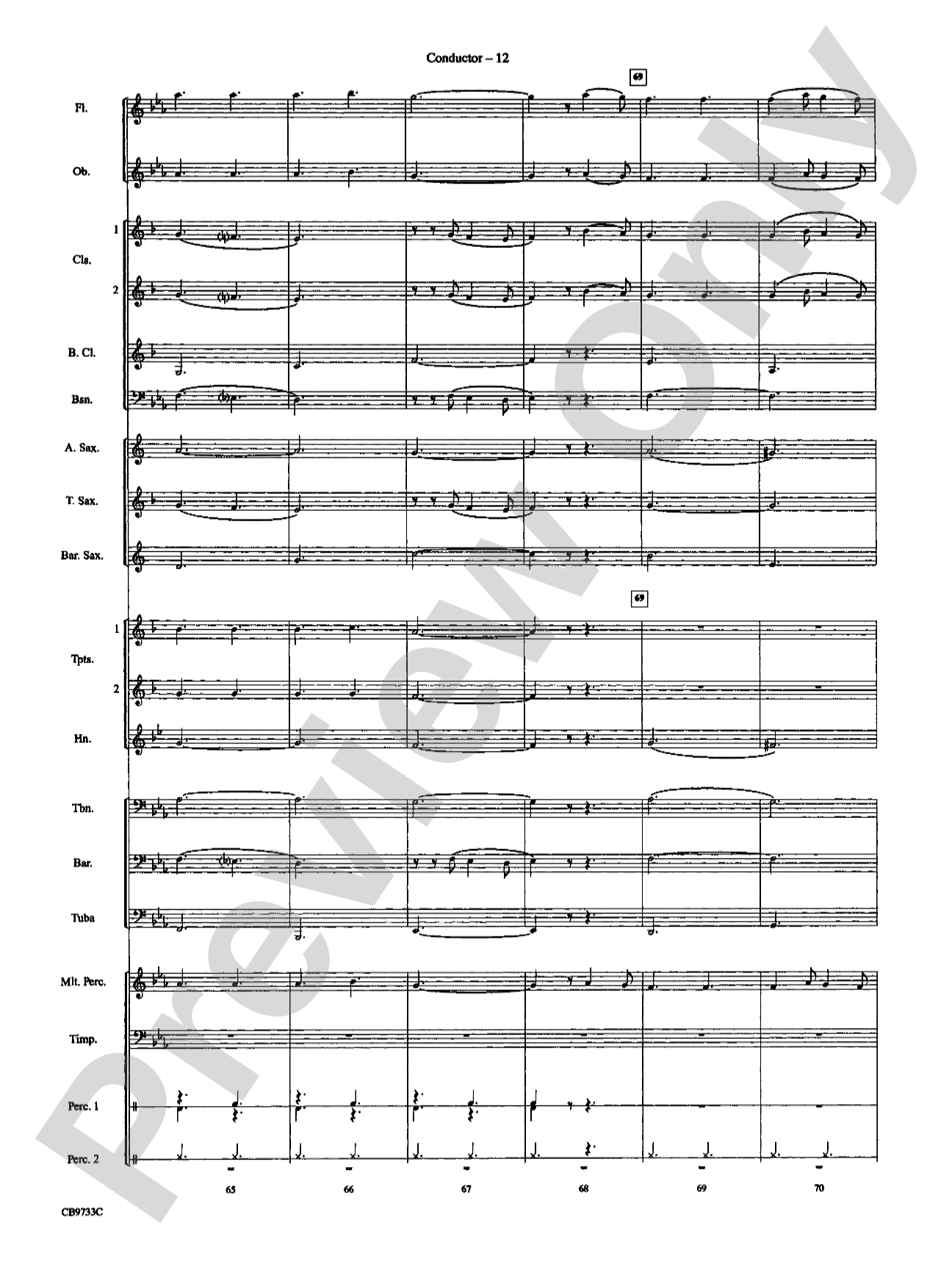 The Wizard of Oz, Highlights from: Concert Band Conductor Score & Parts