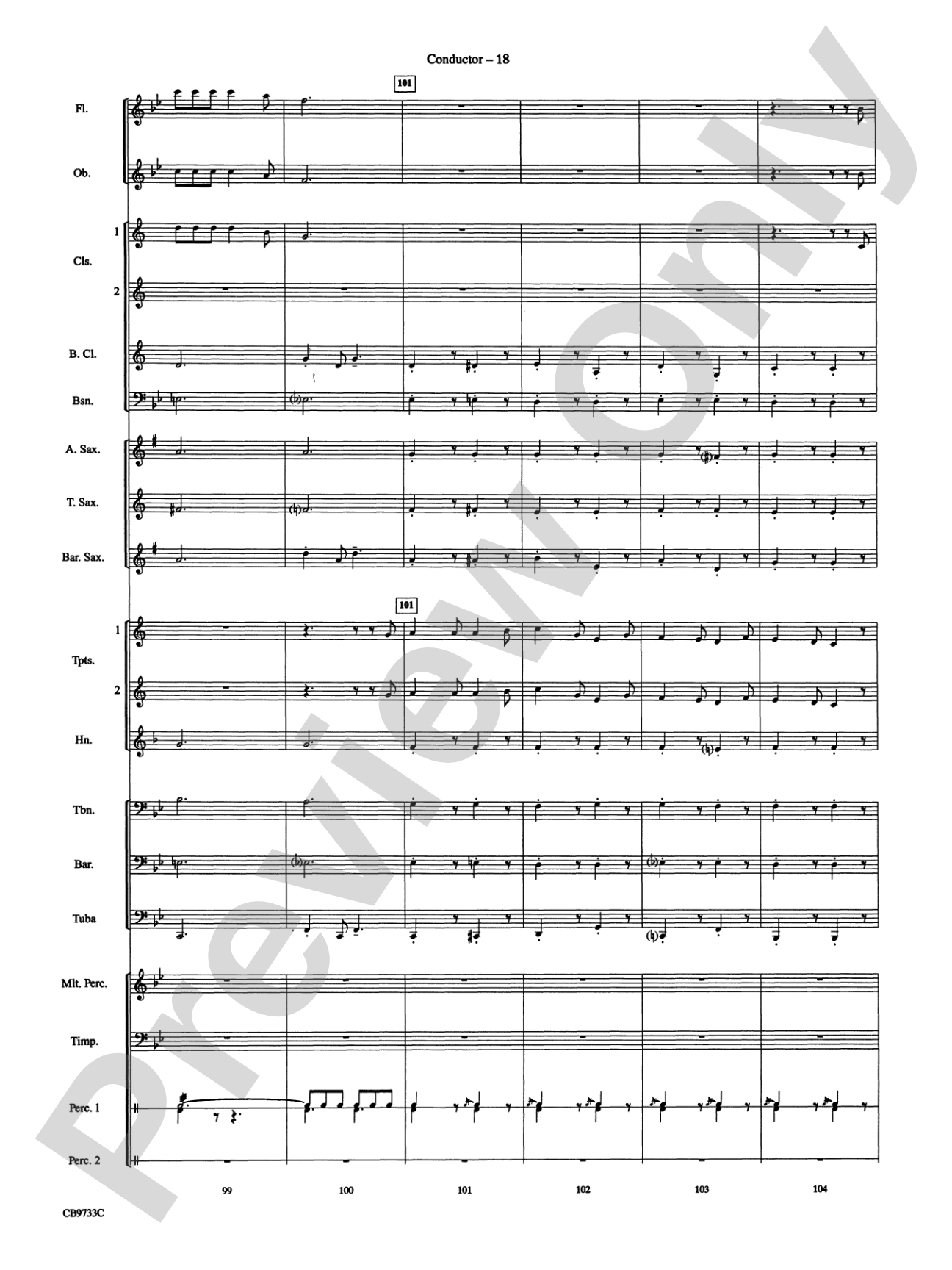 The Wizard of Oz, Highlights from: Concert Band Conductor Score & Parts
