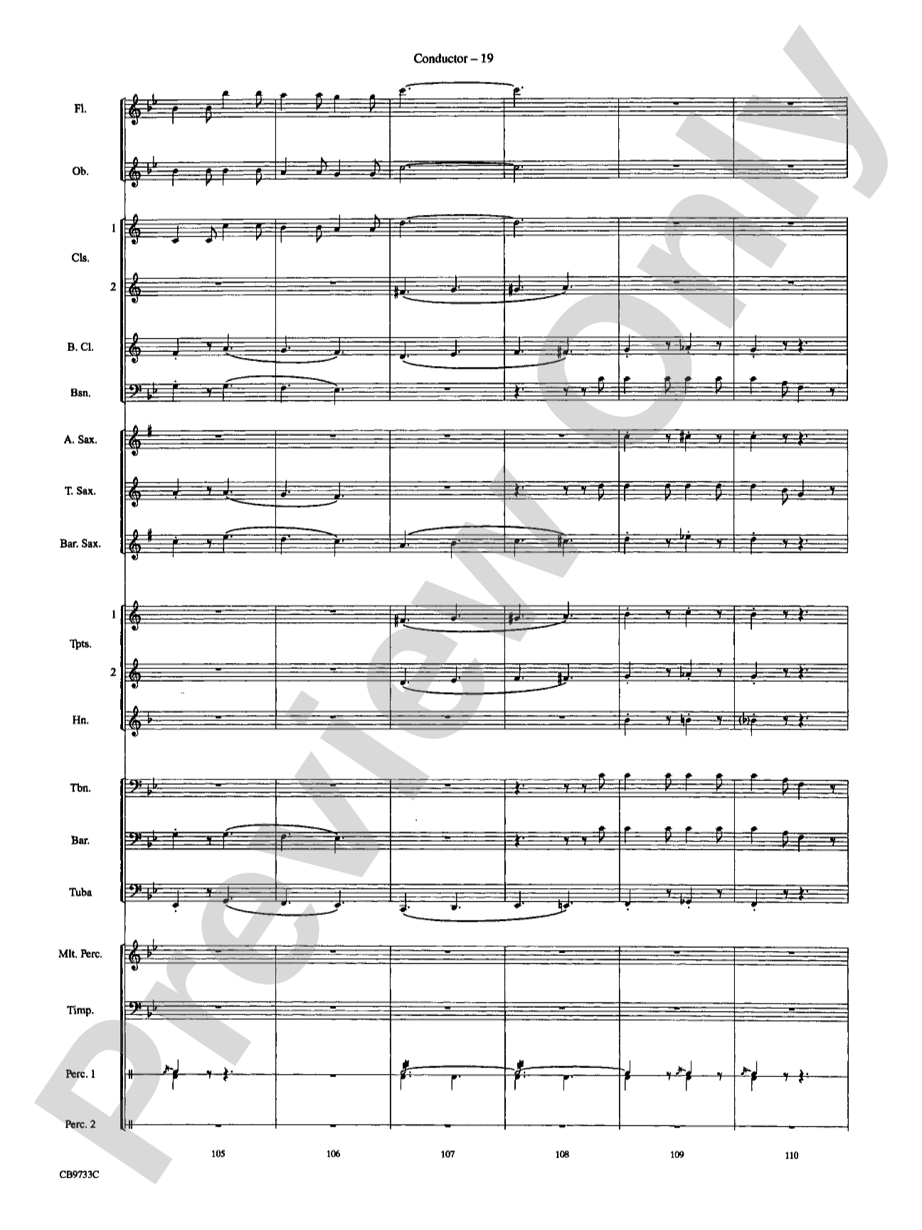 The Wizard of Oz, Highlights from: Concert Band Conductor Score & Parts